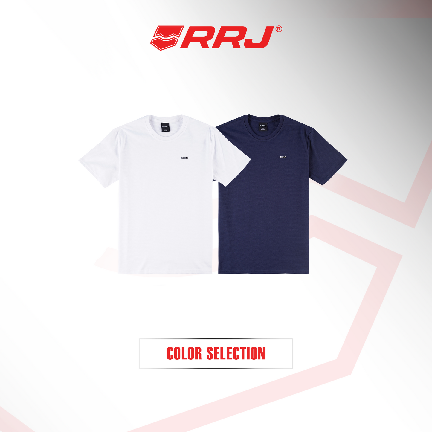RRJ Men's Basic Tees Semibody Fitting 197556 (Navy)