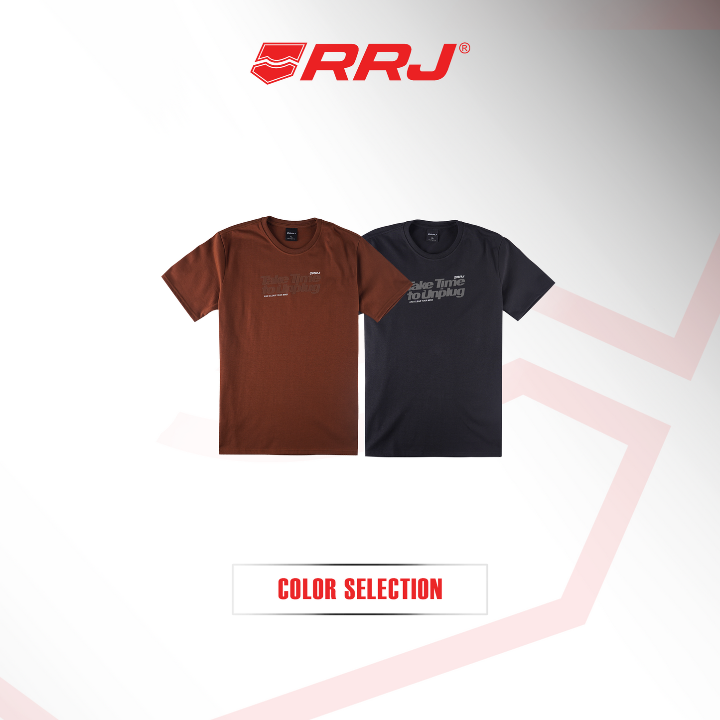 RRJ Men's Basic Tees Comfort Fitting 197606 (Black)