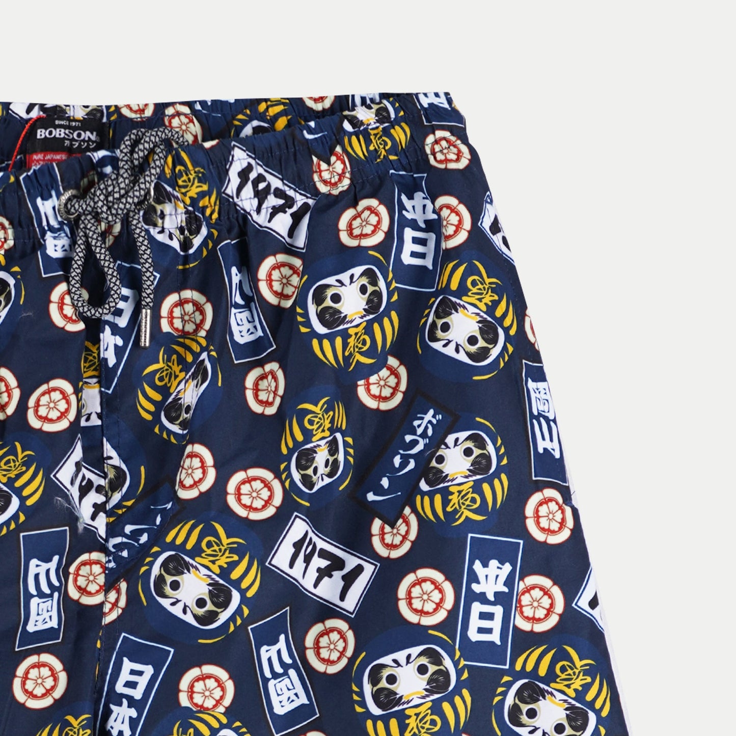 Bobson Japanese Men's Basic Non-Denim Swim short for Men Trendy Fashion High Quality Apparel Comfortable Casual short for Men 125786 (Navy)