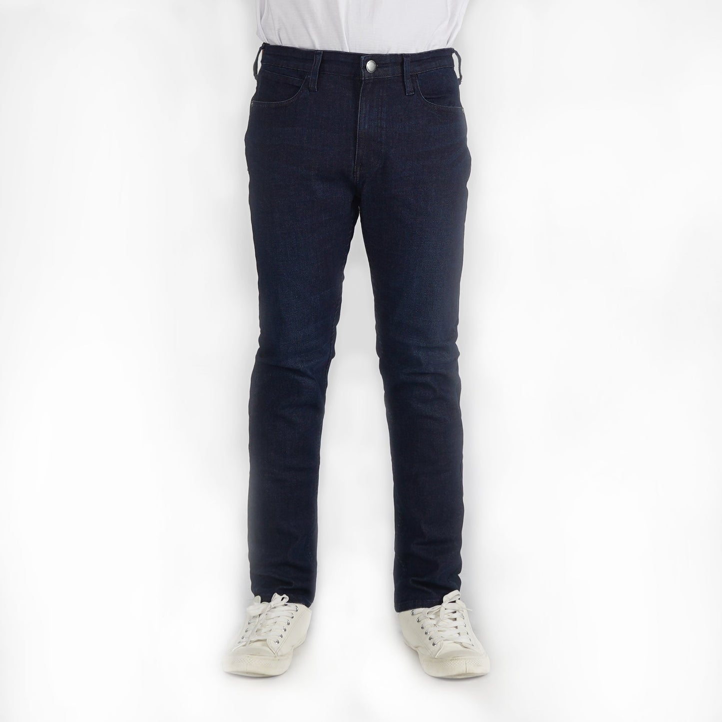 Bobson Japanese Men's Basic Denim Pants for Men Trendy Fashion High Quality Apparel Comfortable Casual Jeans for Men Super Skinny Mid Waist 150386-U (Dark Shade)