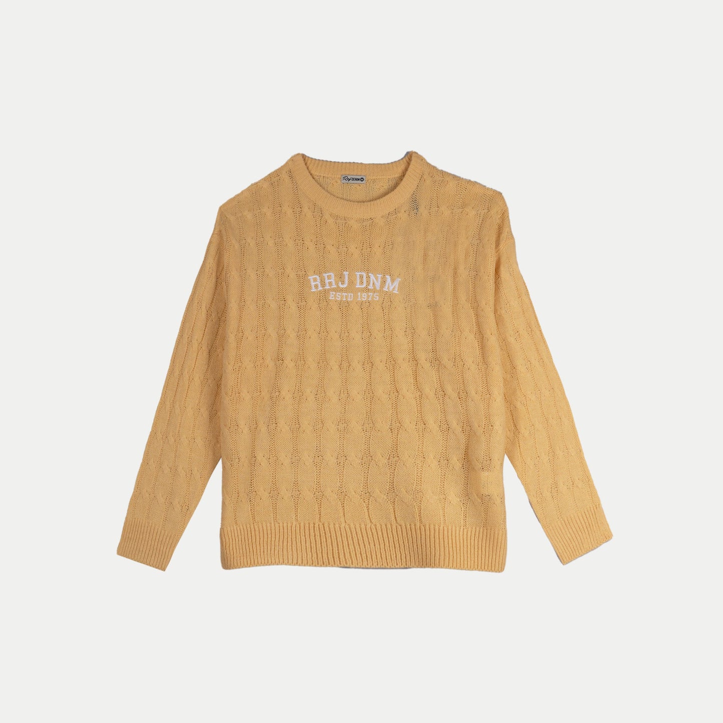 RRJ Basic Jacket for Ladies Regular Fitting Long sleeve Sweatshirt Fabric Trendy fashion Casual Top Jacket for Ladies 140848 (Yellow)
