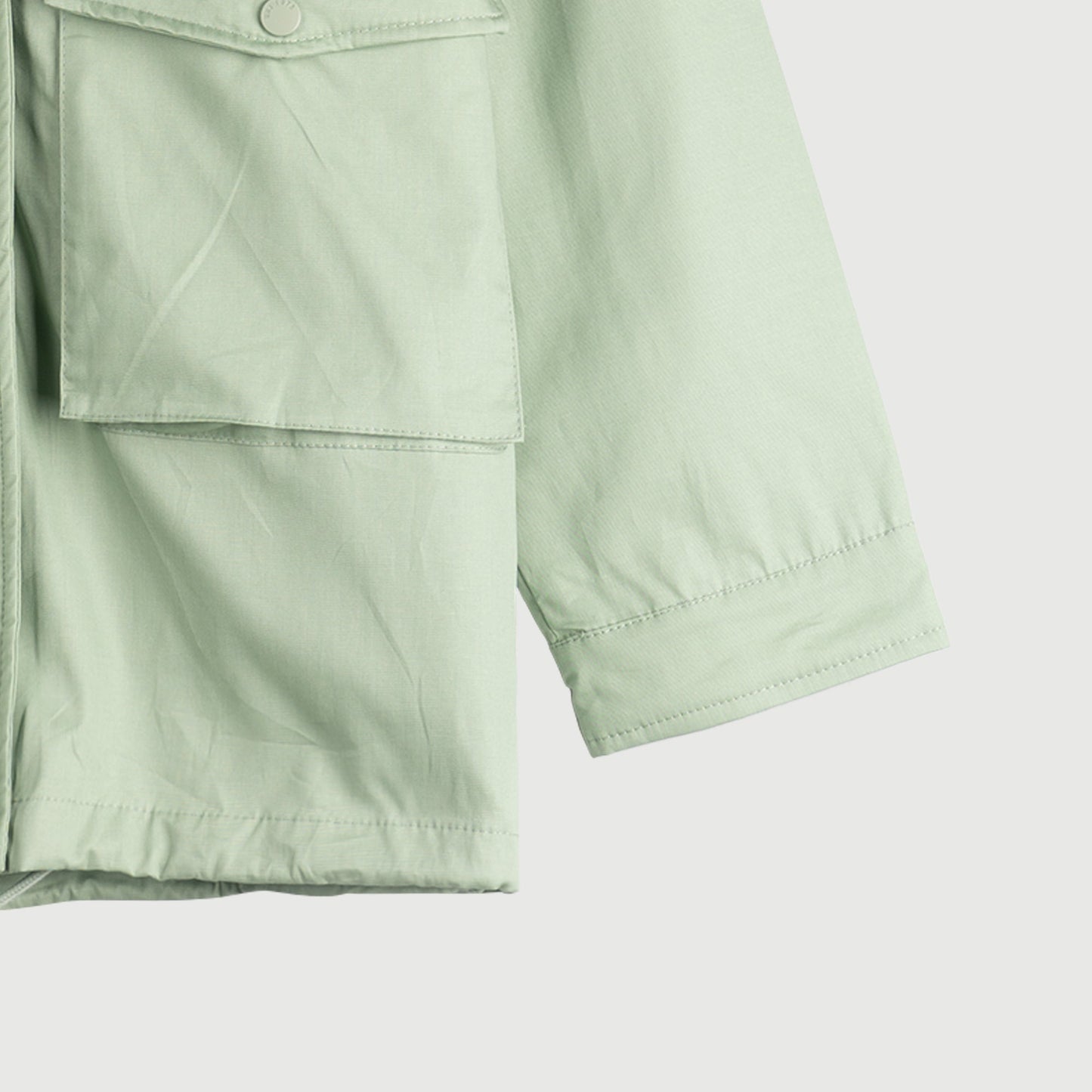 RRJ Ladies Basic Jacket Loose Fitting for Women Trendy Fashion High Quality Apparel Comfortable Casual Jacket for Women 132229 (Light Green)