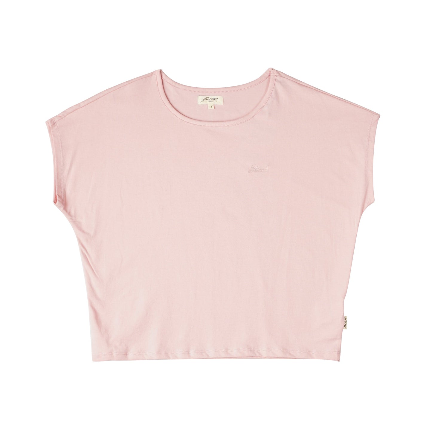 Petrol Ladies Basic Oversized Shirt CVC Jersey Fabric Trendy Fashion High Quality Apparel Comfortable Casual T-shirt For Women 150199 (Almond Blossom)