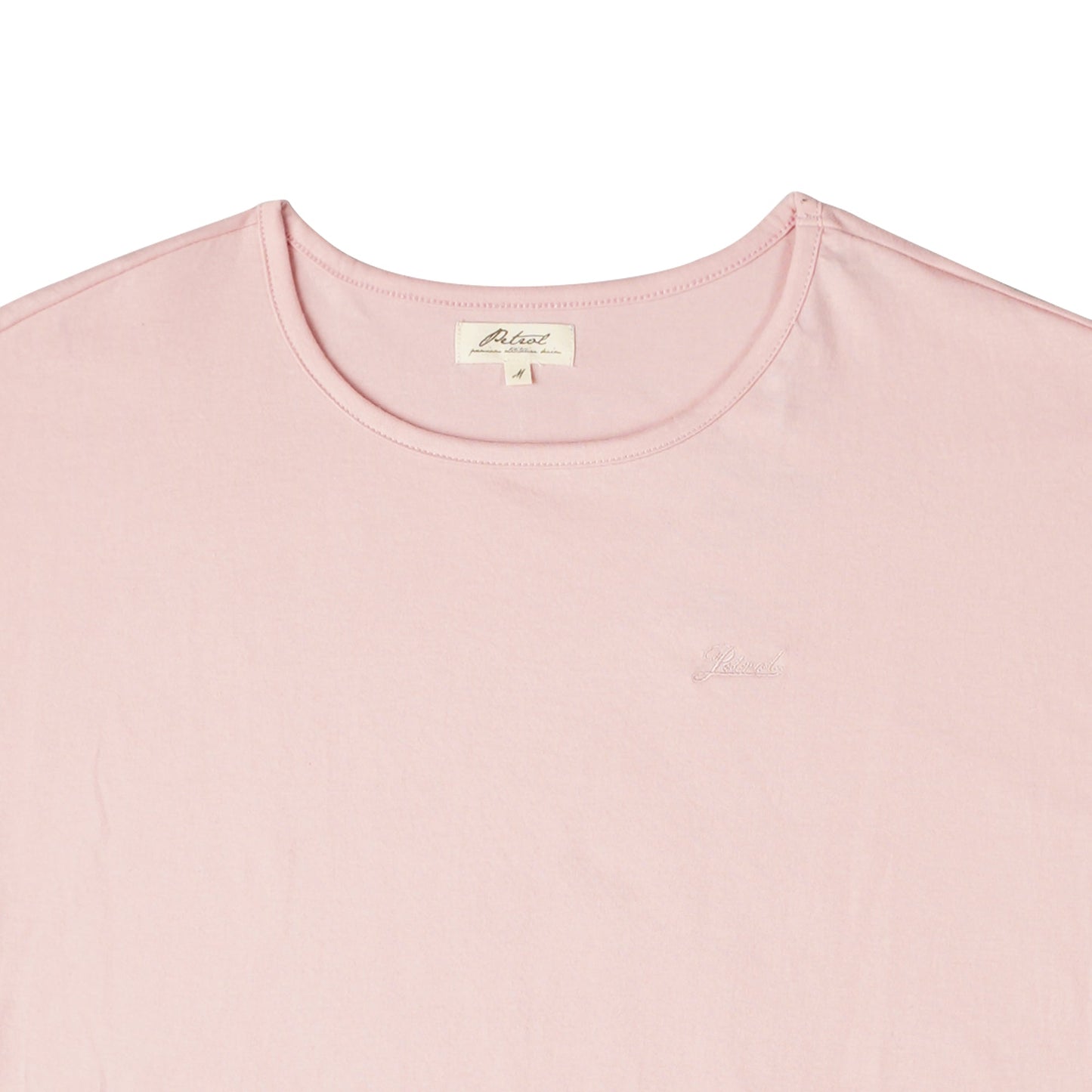Petrol Ladies Basic Oversized Shirt CVC Jersey Fabric Trendy Fashion High Quality Apparel Comfortable Casual T-shirt For Women 150199 (Almond Blossom)