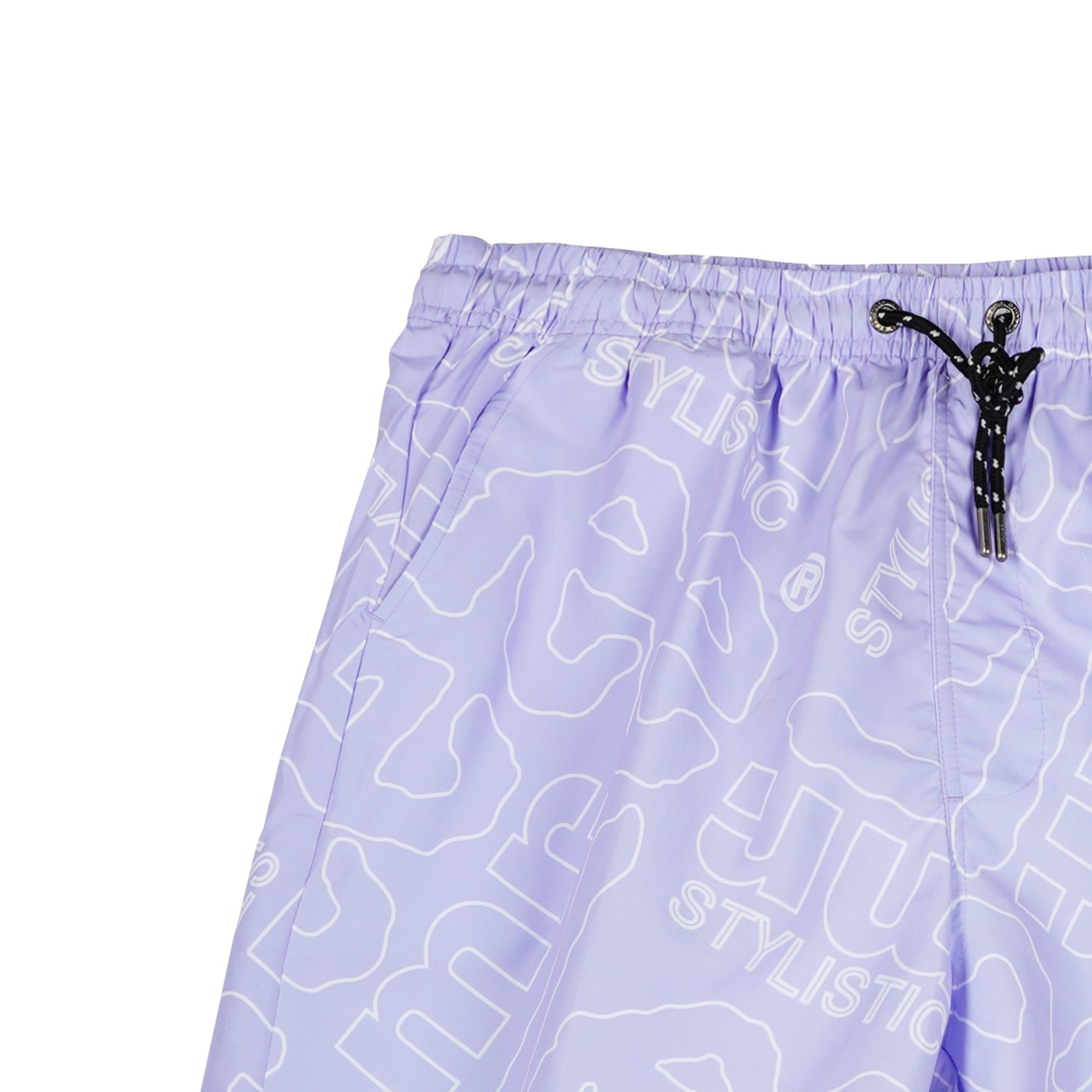 Stylistic Mr. Lee Men's Basic Non-Denim Swim short for Men Trendy Fashion High Quality Apparel Comfortable Casual Short for Men Mid Waist 127824 (Powder Blue)