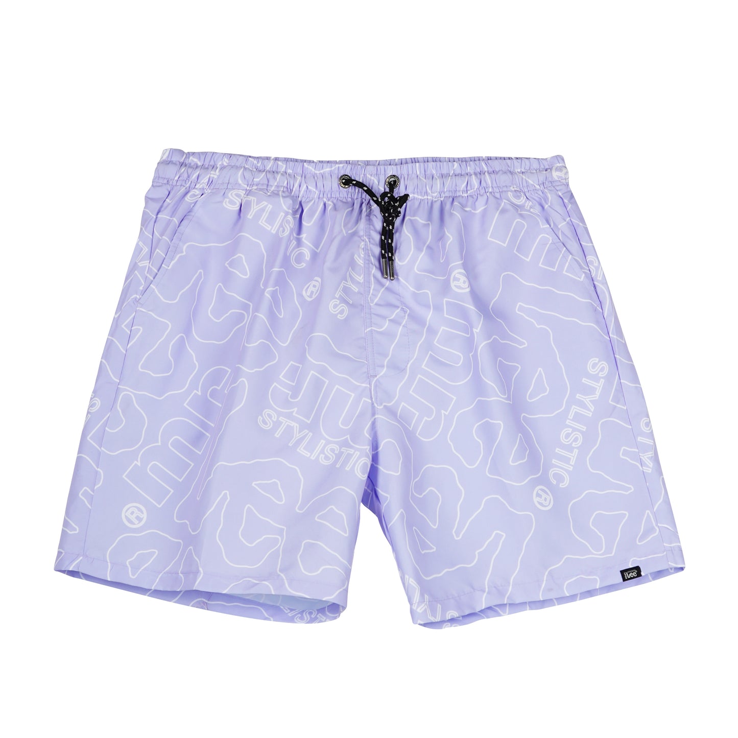 Stylistic Mr. Lee Men's Basic Non-Denim Swim short for Men Trendy Fashion High Quality Apparel Comfortable Casual Short for Men Mid Waist 127824 (Powder Blue)