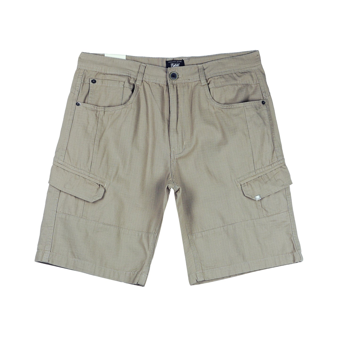 Stylistic Mr. Lee Men's Basic Non-Denim Cargo Short for Men Trendy Fashion High Quality Apparel Comfortable Casual short for Men Mid Waist 149762 (Light Gray)