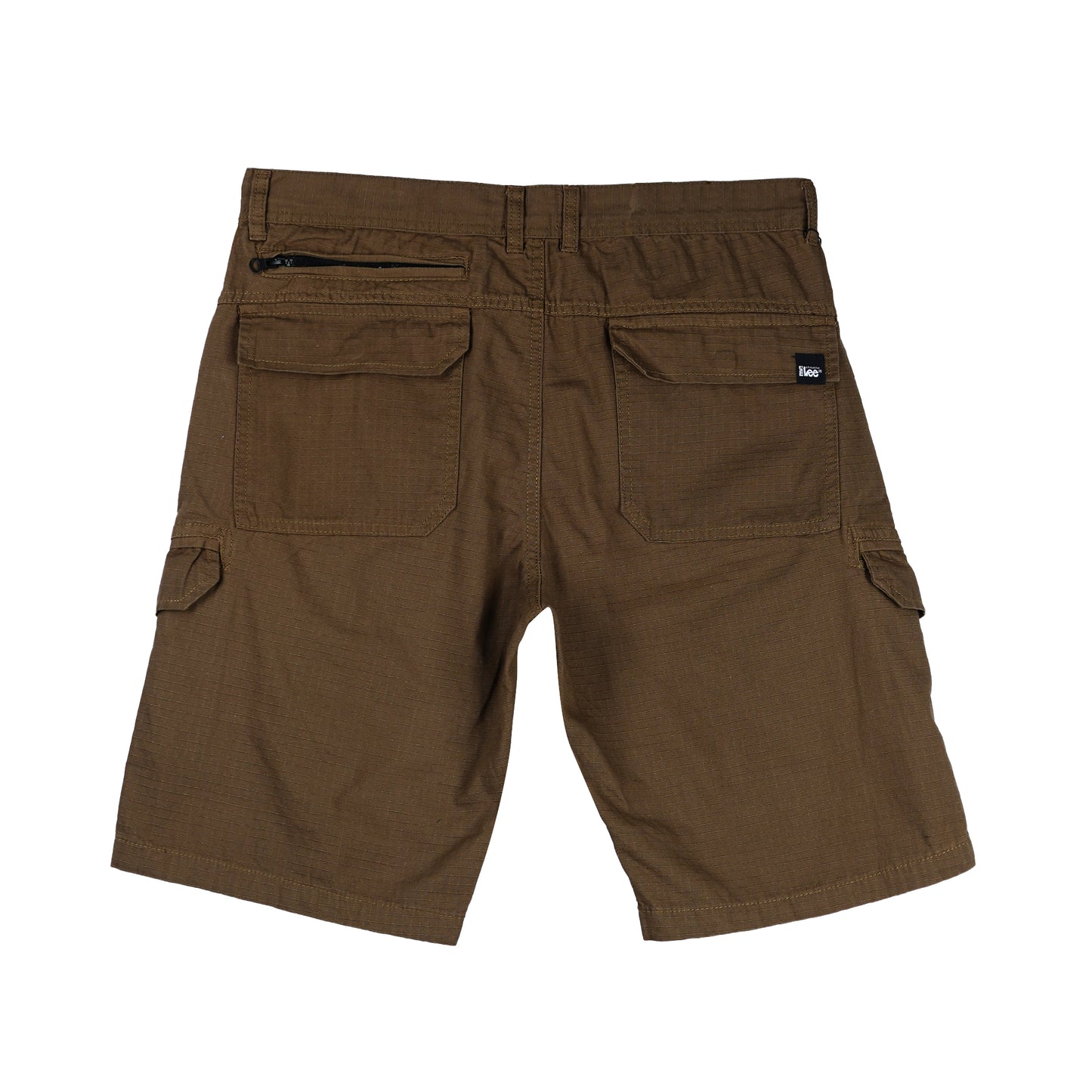 Stylistic Mr. Lee Men's Basic Non-Denim Cargo Short for Men Trendy Fashion High Quality Apparel Comfortable Casual short for Men Mid Waist 149751 (Brown)