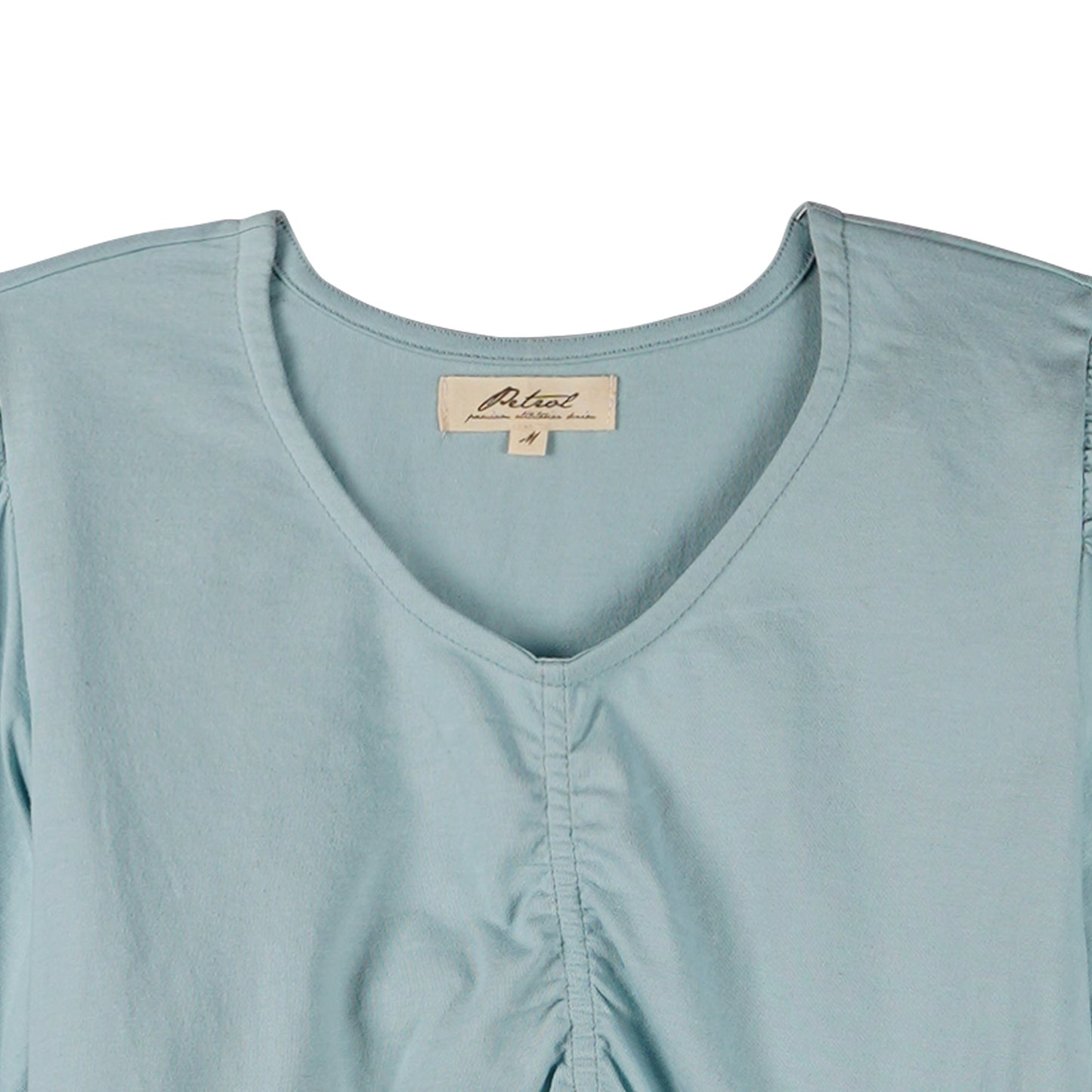 Petrol Basic Tees for Ladies Boxy Fitting Shirt Trendy fashion Casual Top Seafoam T-shirt for Ladies 153294-U (Seafoam)