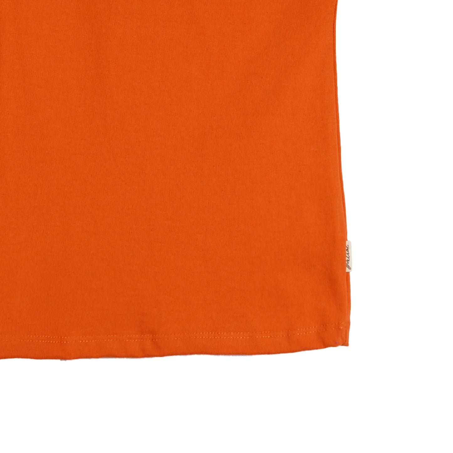 Petrol Basic Tees for Ladies Boxy Fitting Shirt Trendy fashion Casual Top for Ladies 153260-U (Pot orange)