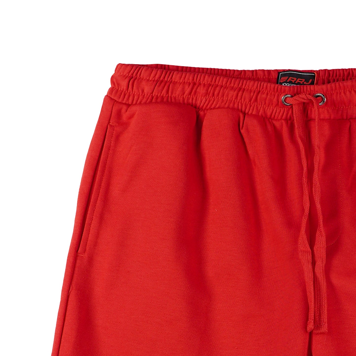 RRJ Basic Non-Denim Jogger Short for Men Regular Fitting Jogger Short for Men 118114 (Red)
