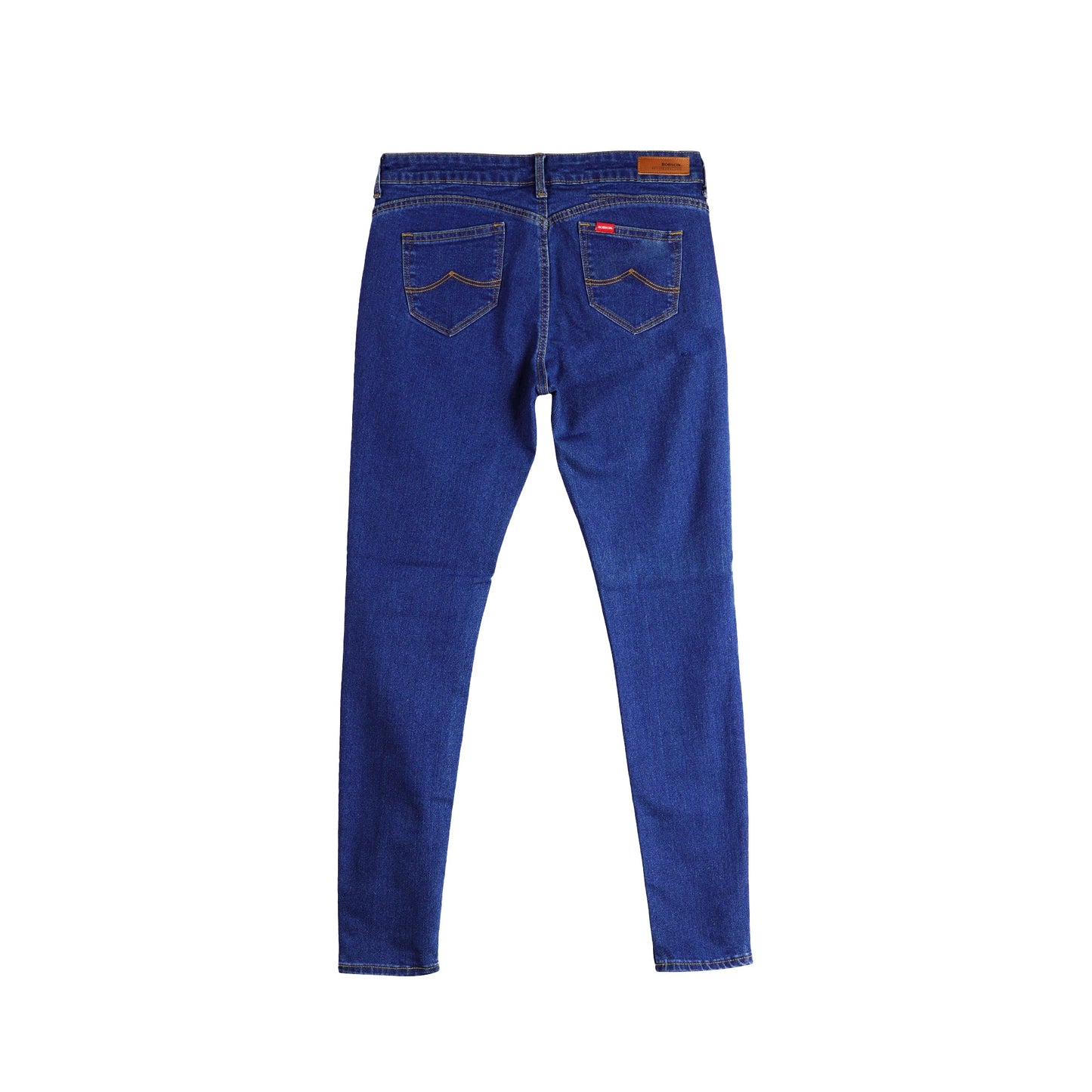 Bobson Japanese Ladies Basic Denim Super skinny 152562-U (Medium Shade)