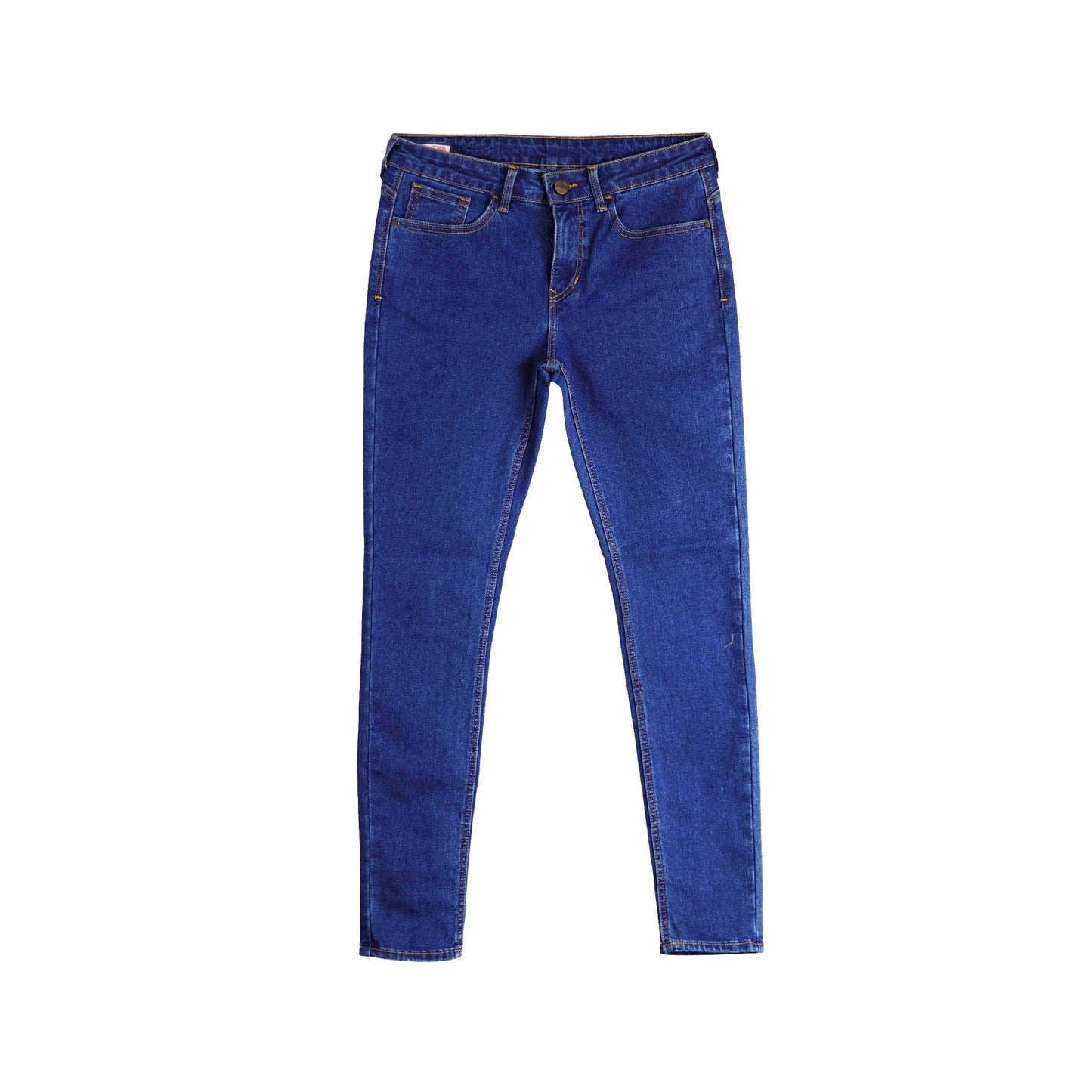 Bobson Japanese Ladies Basic Denim Super skinny 152562-U (Medium Shade)