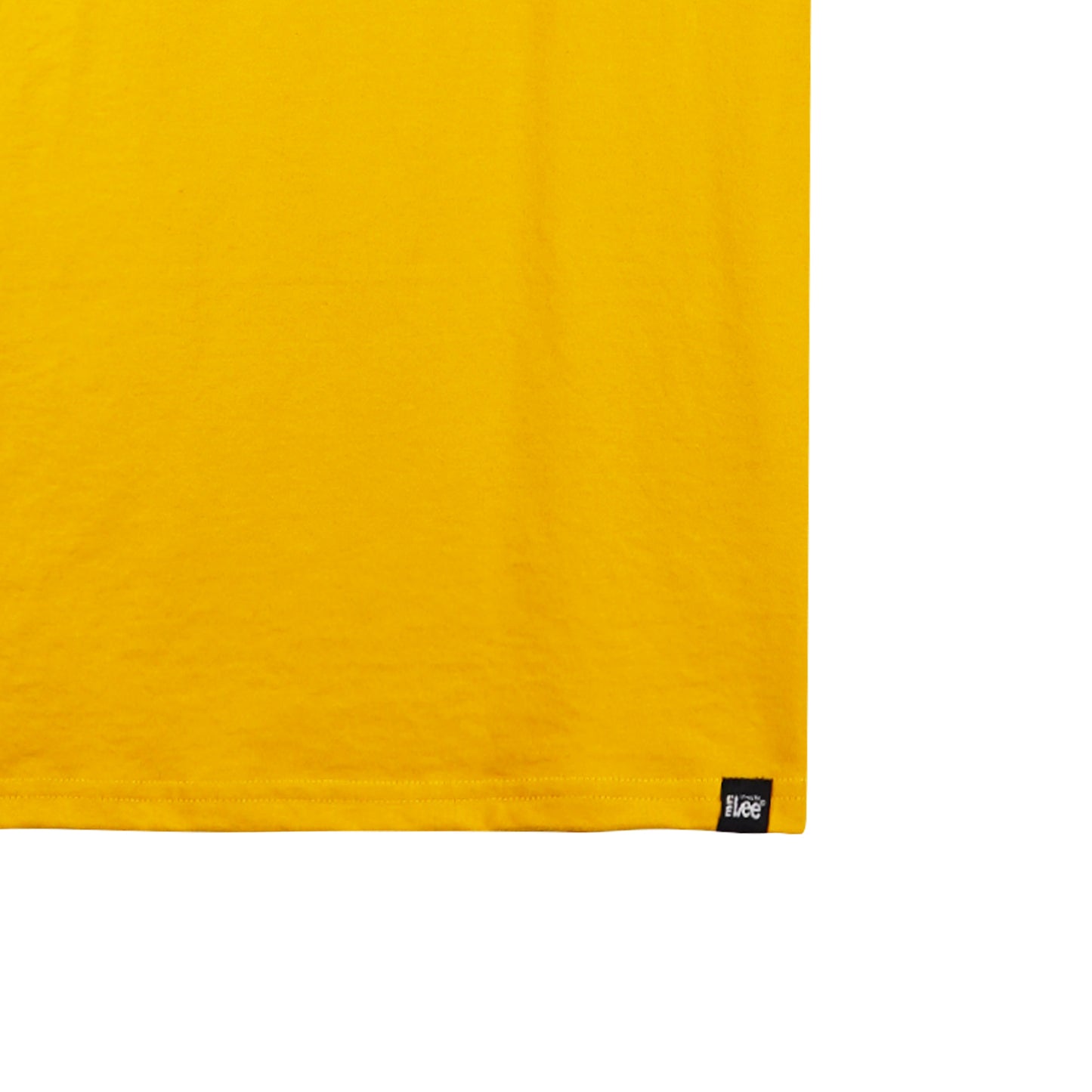Stylistic Mr. Lee Men's Basic Tees Semi body Fit 150472-U (Yellow Gold)