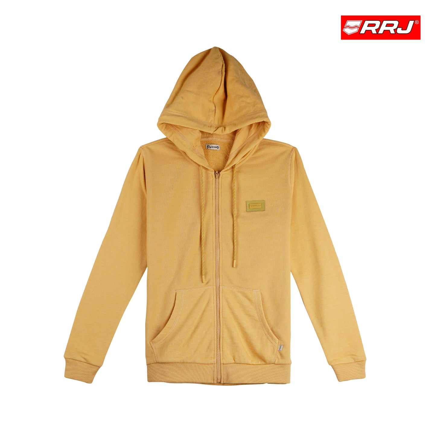 RRJ Basic Jacket for Ladies Regular Fitting Trendy fashion Casual Top Yellow Jacket for Ladies 137125 (Yellow)