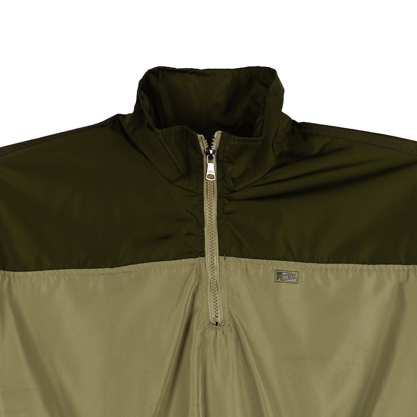 Petrol Ladies Basic Jacket Crop Fitting Nylon Fabric 130759 (Fatigue)