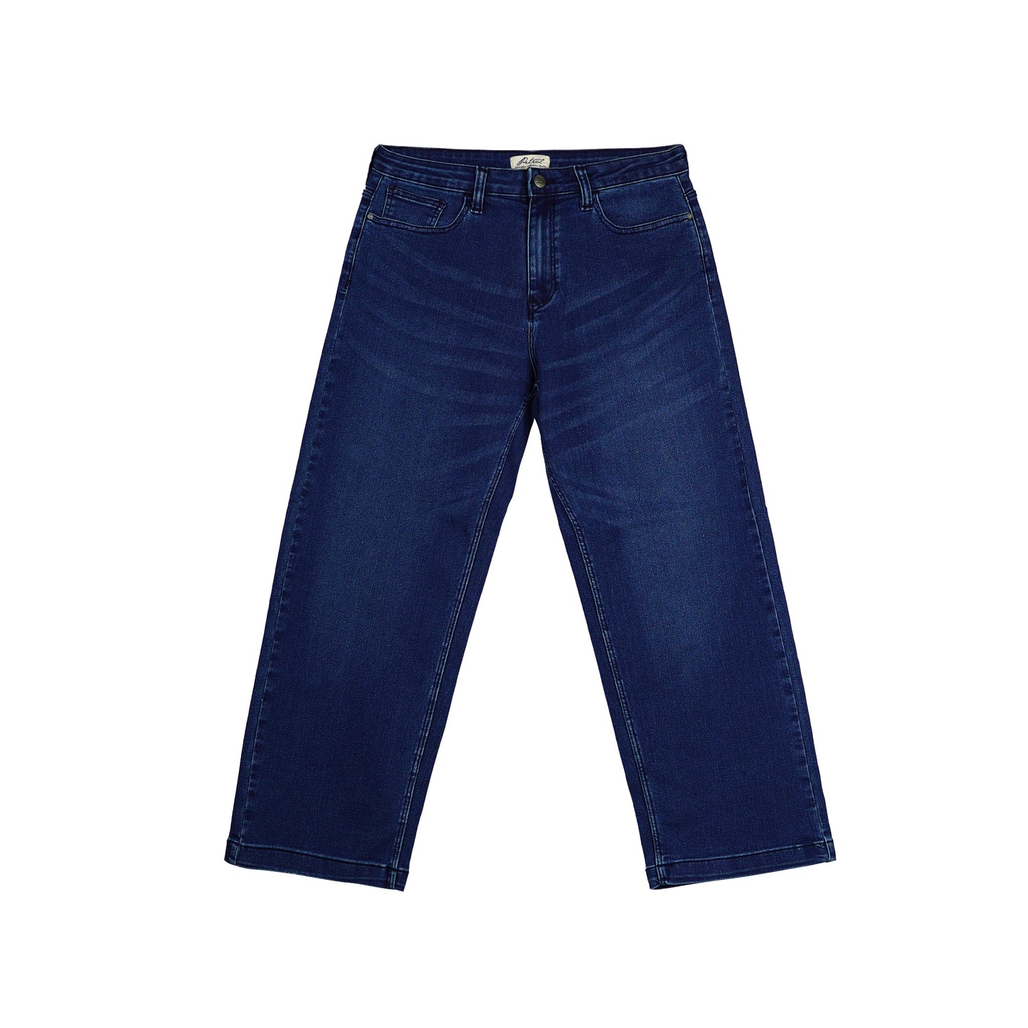 Petrol Ladies Basic Denim Baggy jeans for Ladies Trendy Fashion High Quality Apparel Comfortable Casual Mid Waist Pants for Ladies 153007 (Medium Shade)