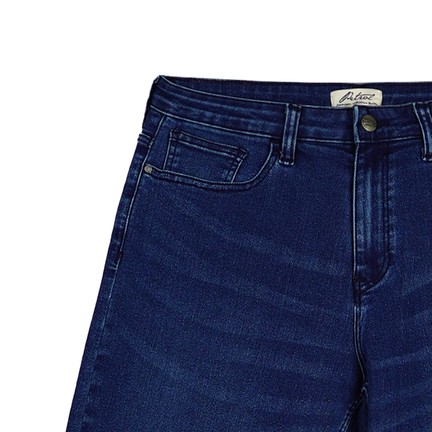 Petrol Ladies Basic Denim Baggy jeans for Ladies Trendy Fashion High Quality Apparel Comfortable Casual Mid Waist Pants for Ladies 153007 (Medium Shade)