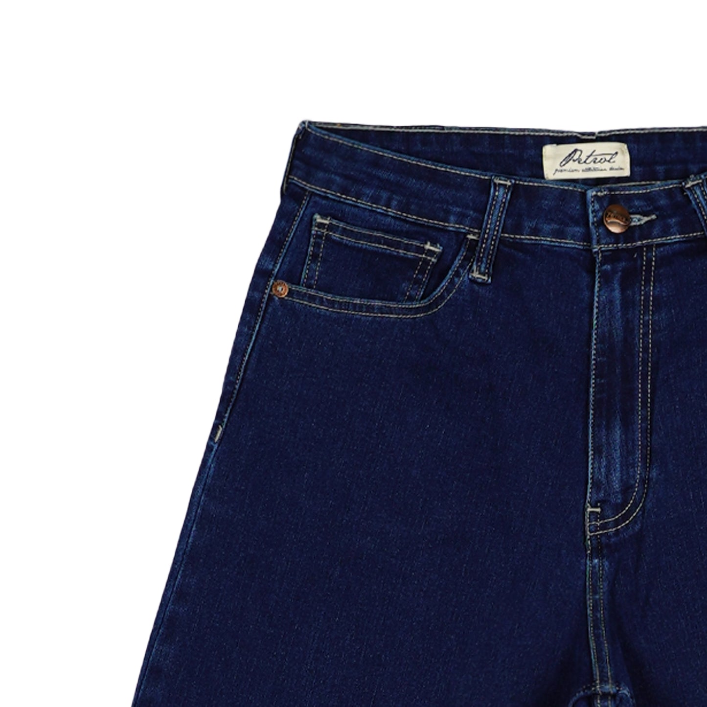 Petrol Ladies Basic Denim Relaxed fitting 153785 (Dark Shade)