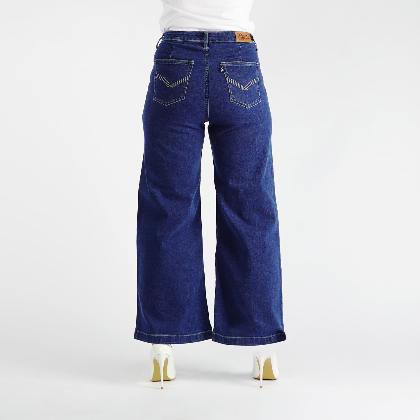 Petrol Ladies Basic Denim Relaxed fitting 153785 (Dark Shade)