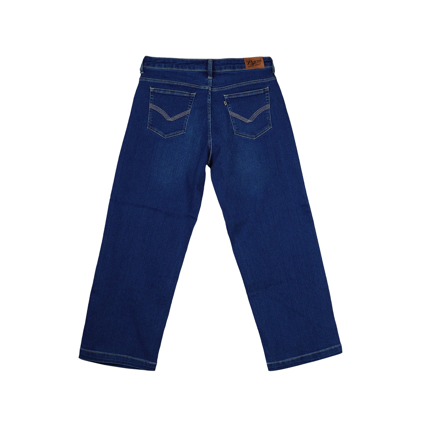 Petrol Ladies Basic Denim Baggy jeans for Ladies 154236 (Medium Shade)