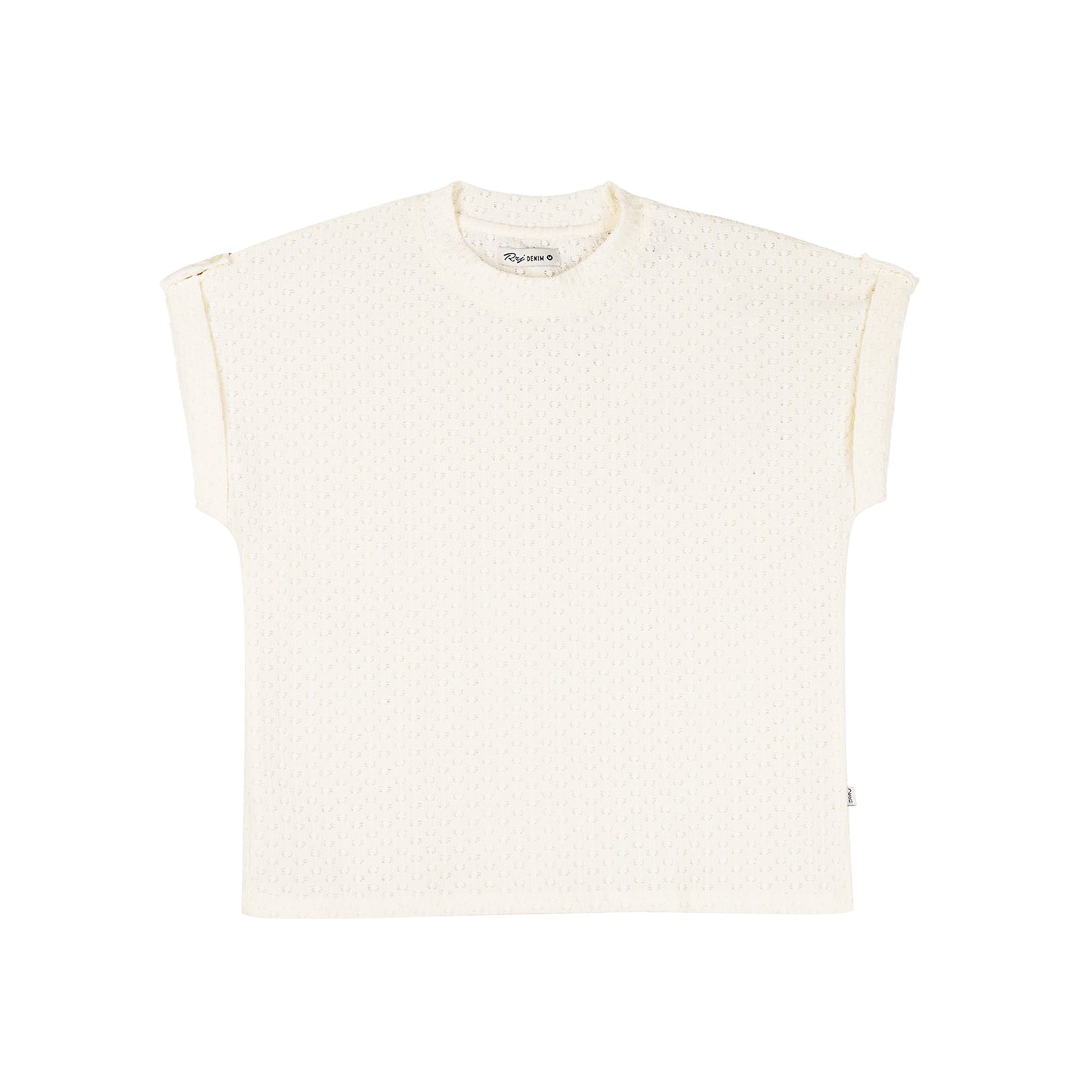 RRJ Basic Woven Ladies Boxy Fitting Shirt 144501 (Beige)