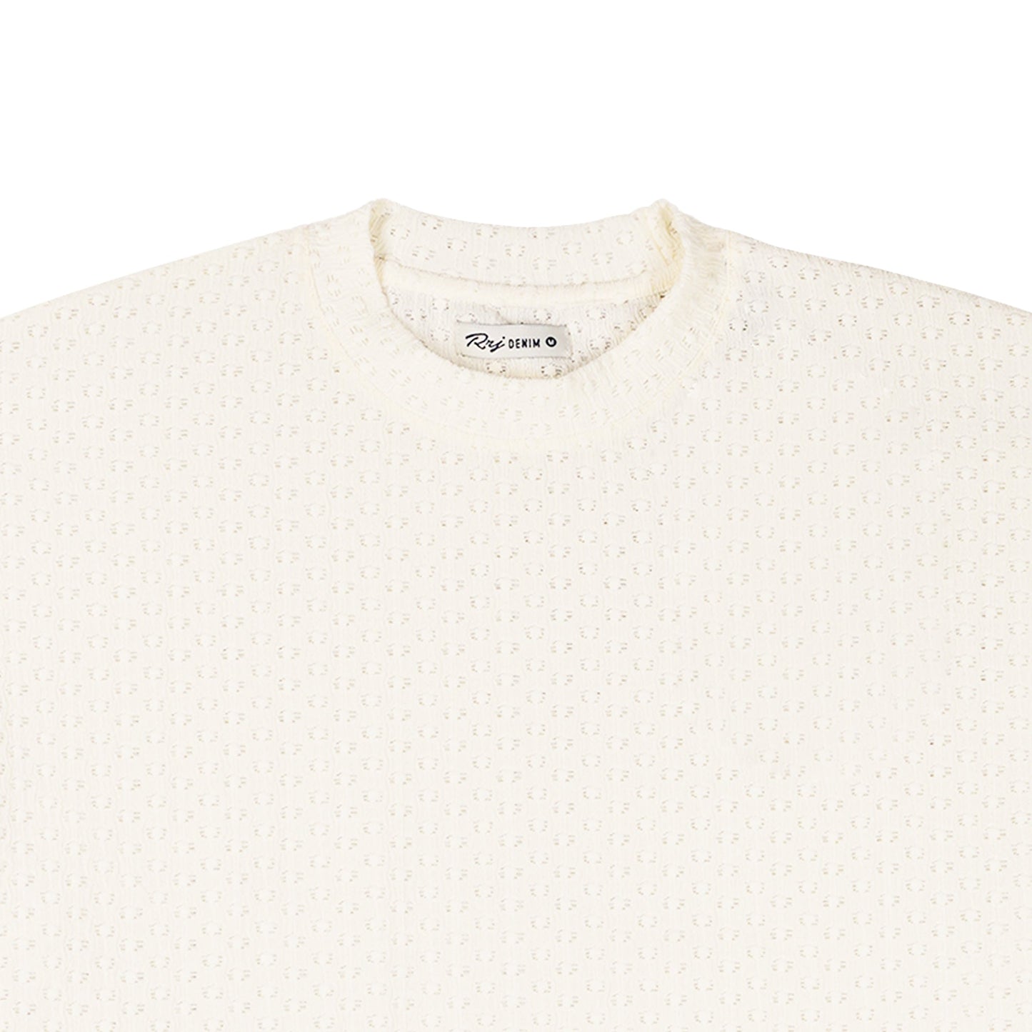 RRJ Basic Woven Ladies Boxy Fitting Shirt 144501 (Beige)
