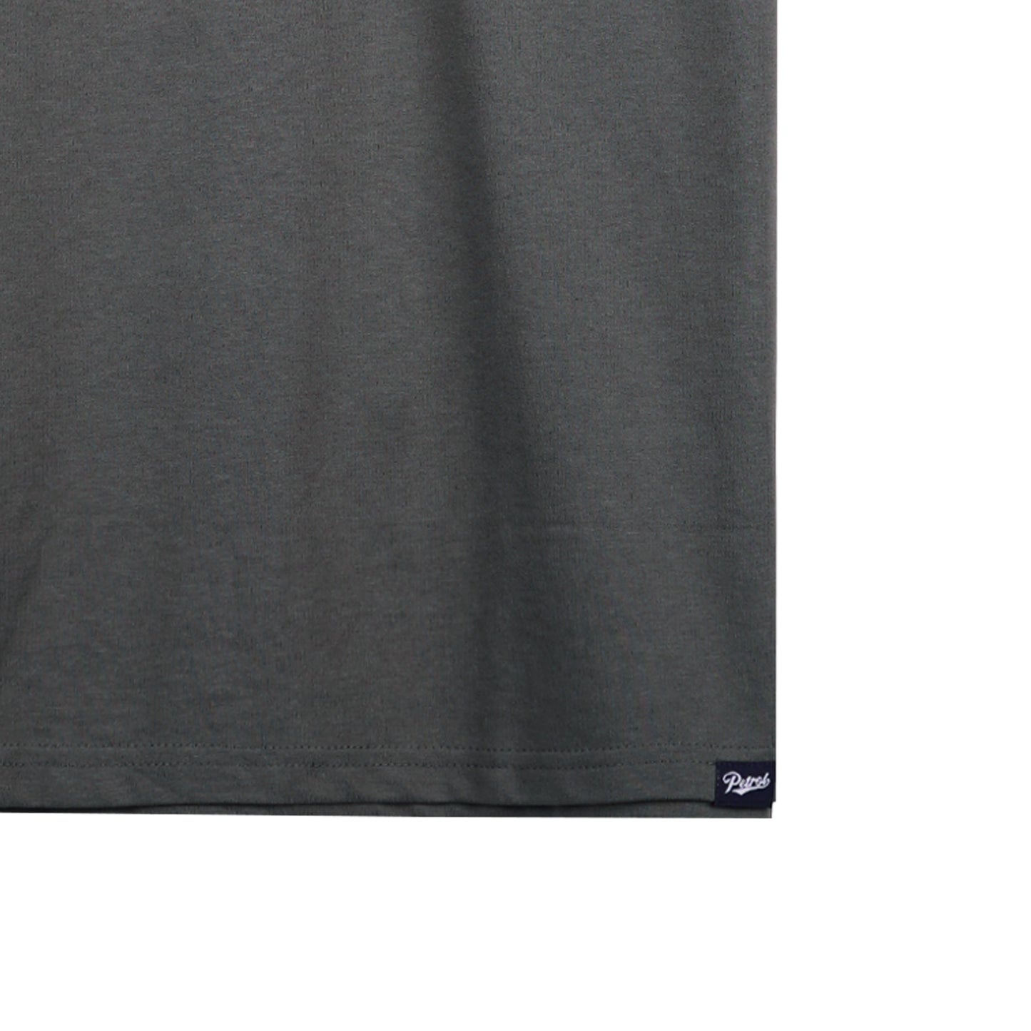 Petrol Men's Basic Collared Oversize Fitting 135767 (Charcoal)