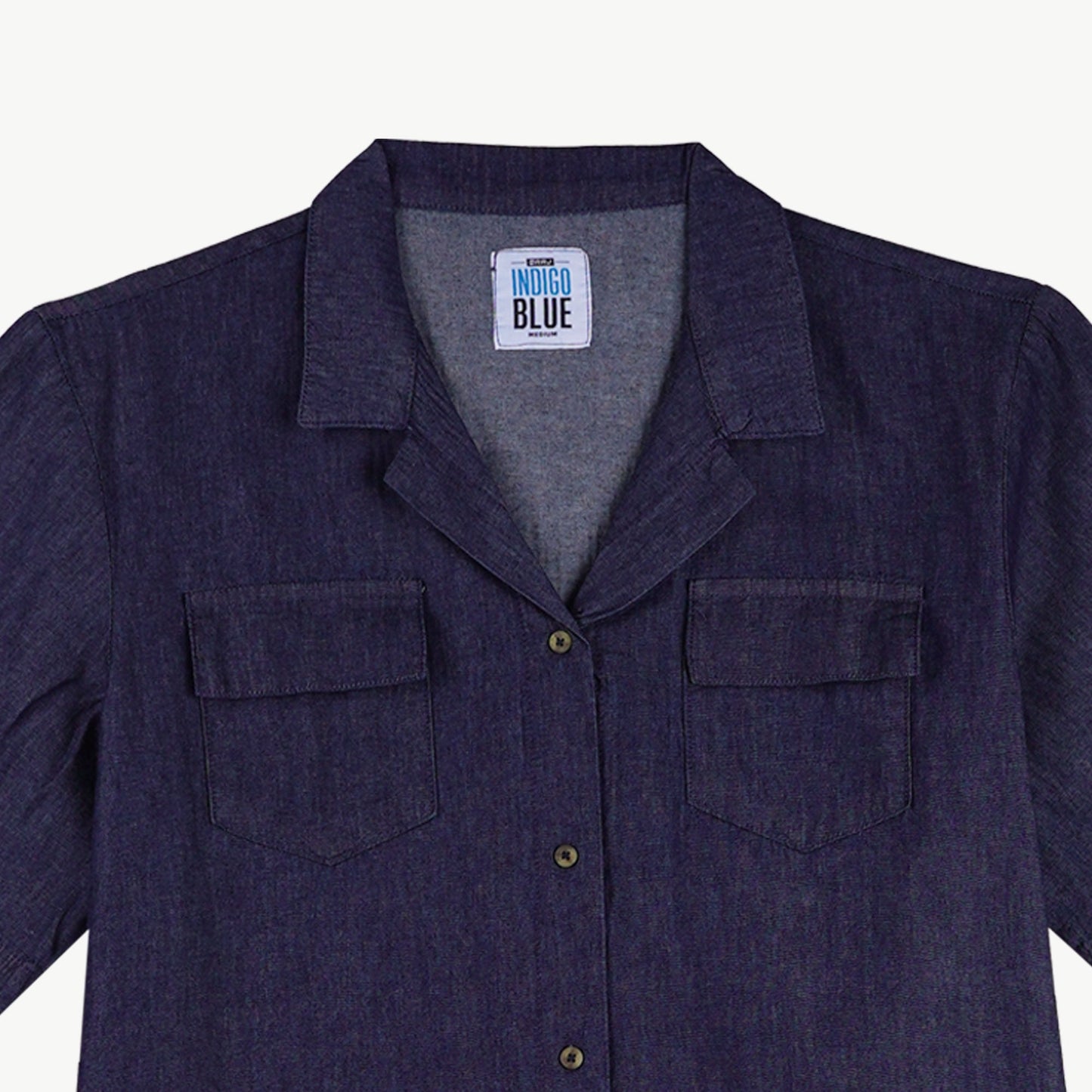 RRJ Modified Women Dress Relaxed Fitting Blouse 136966 (Dark Blue)