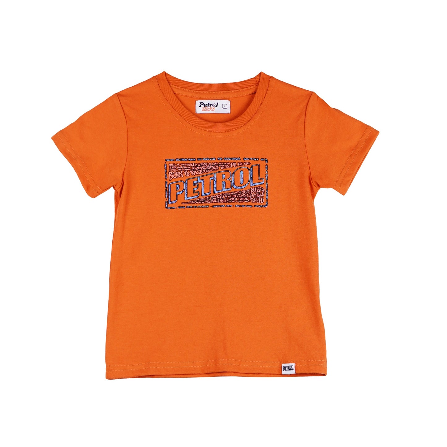 Petrol Basic Tees for Kids Regular Fitting Toddler Kids T-Shirt 156876-U (Mango)
