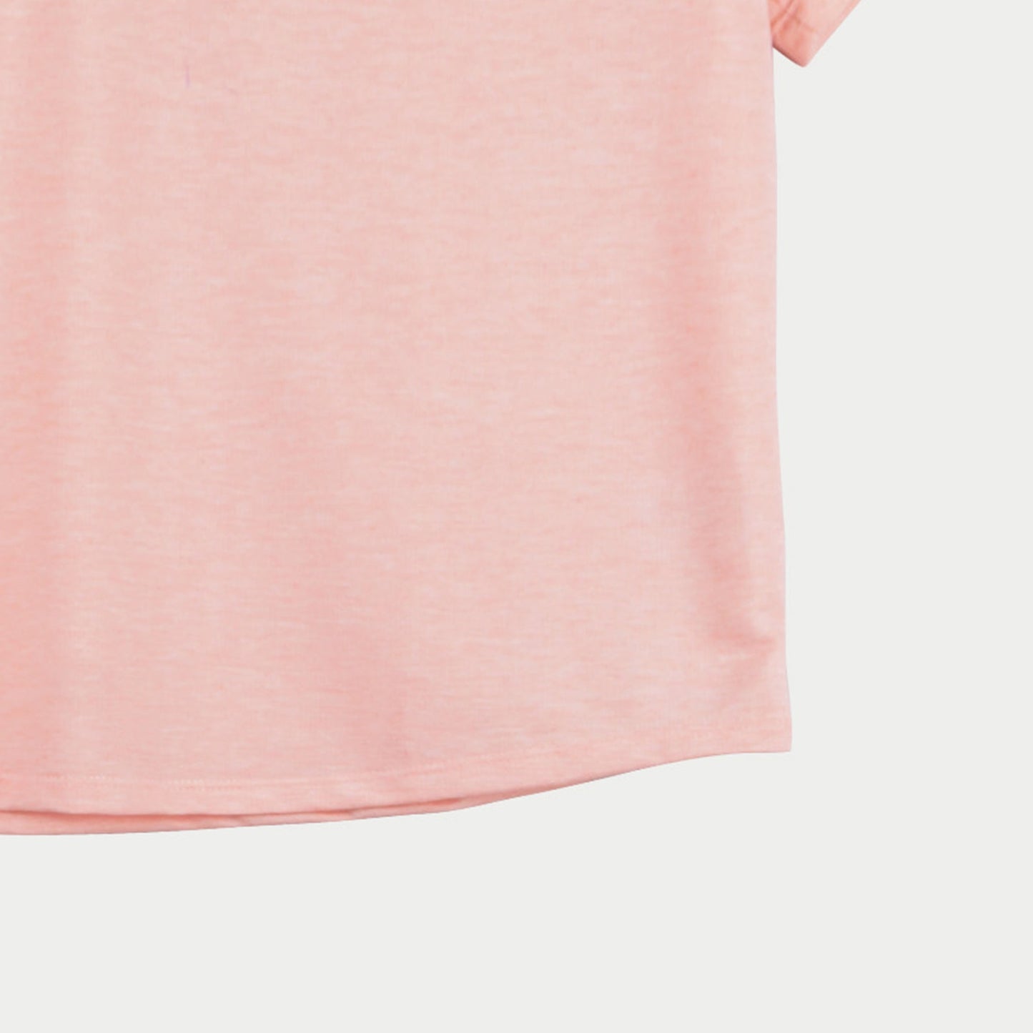 Petrol Ladies Basic Tees Oversized Fitting Terry Fabric 149527-U (Peach)