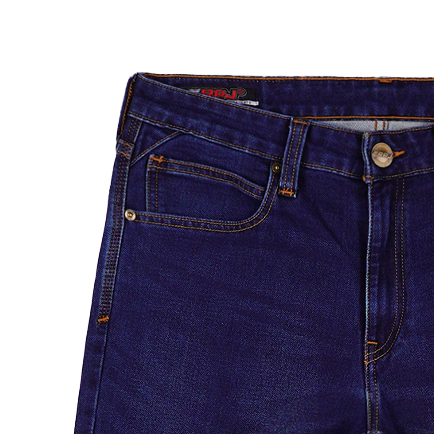 RRJ Men's Basic Denim Superskinny Fitting Extreme with Details 159832 (Dark Shade)