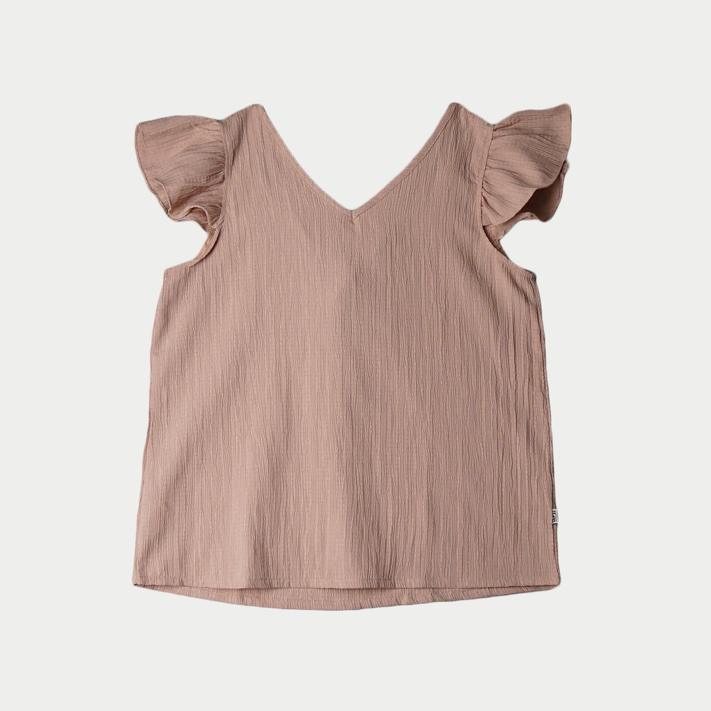 Stylistic Mr. Lee Ladies Basic Woven Shirt Crop Fit 153086 (Beige)