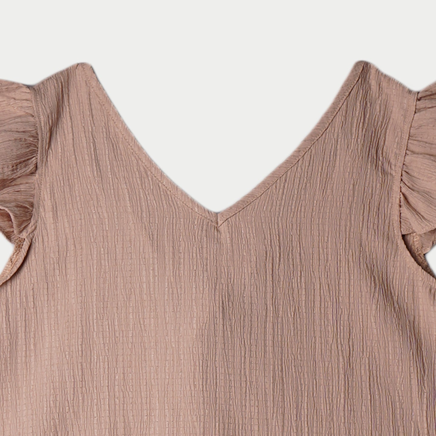 Stylistic Mr. Lee Ladies Basic Woven Shirt Crop Fit 153086 (Beige)
