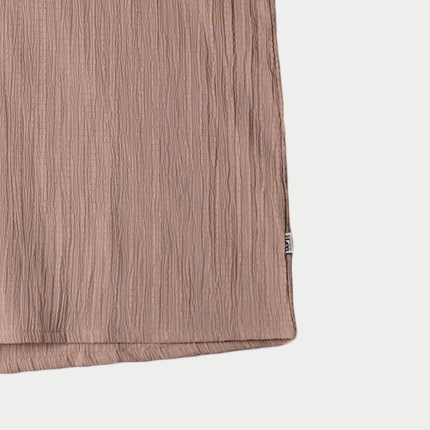 Stylistic Mr. Lee Ladies Basic Woven Shirt Crop Fit 153086 (Beige)