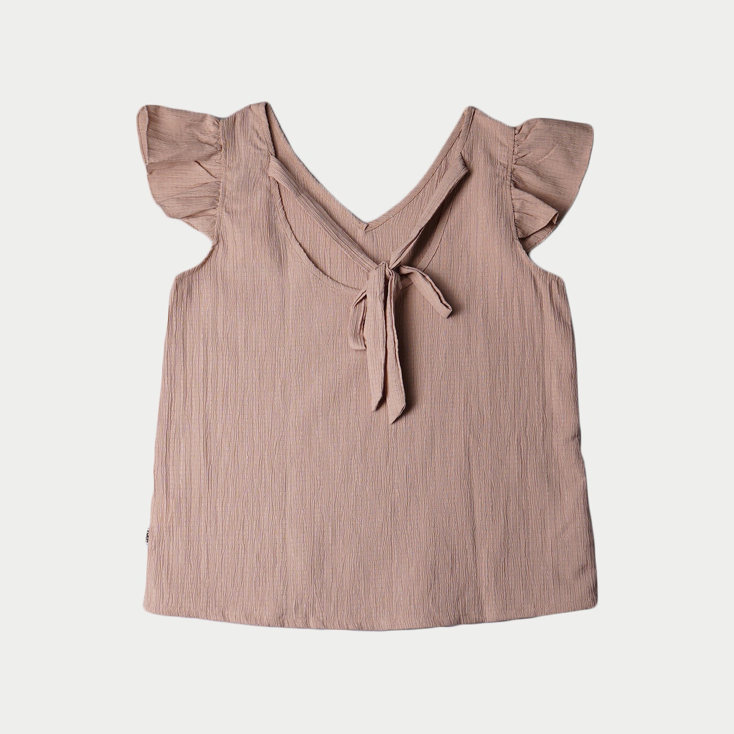 Stylistic Mr. Lee Ladies Basic Woven Shirt Crop Fit 153086 (Beige)