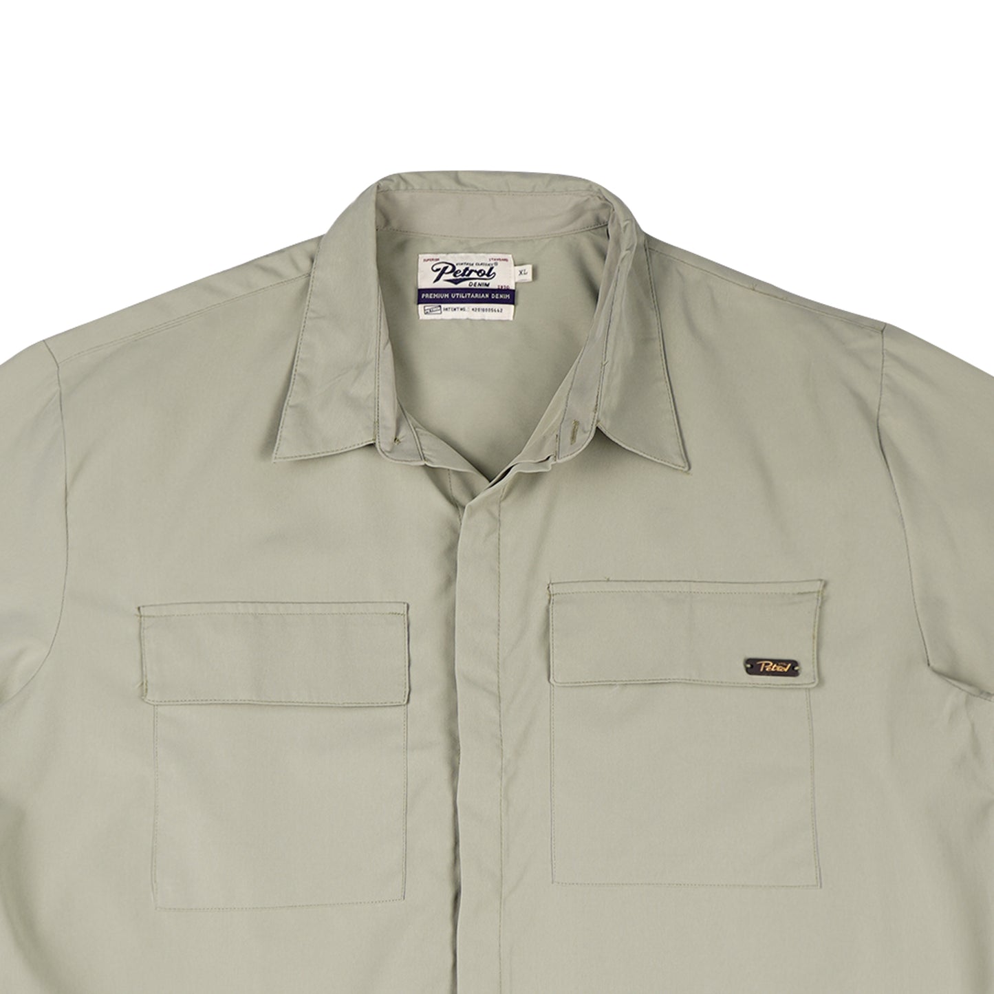 Petrol Men's Basic Woven Shirt Regular Fitting Woven Fabric 156203 (Rock Ridge)