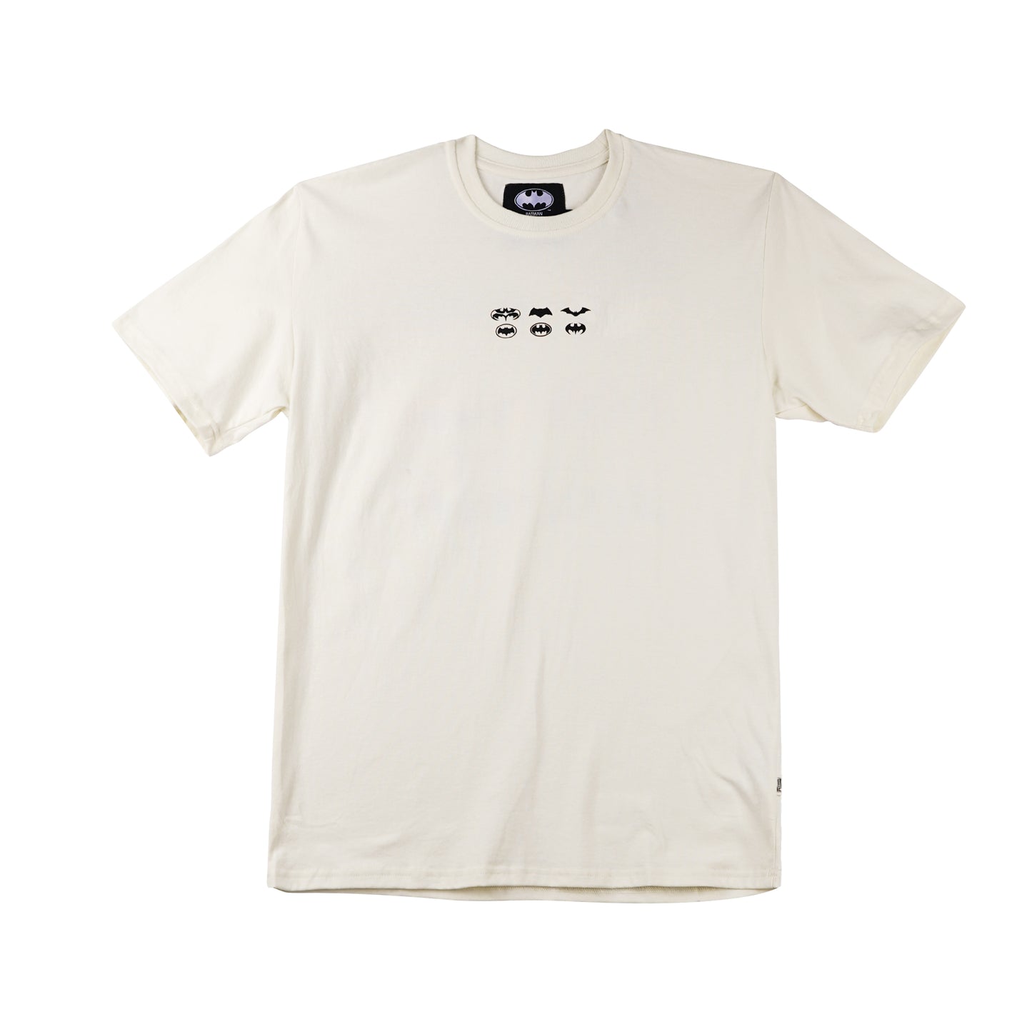 Petrol x Batman Men's Basic Tees Slim Fitting CVC Jersey Fabric 163122-U (Beige)