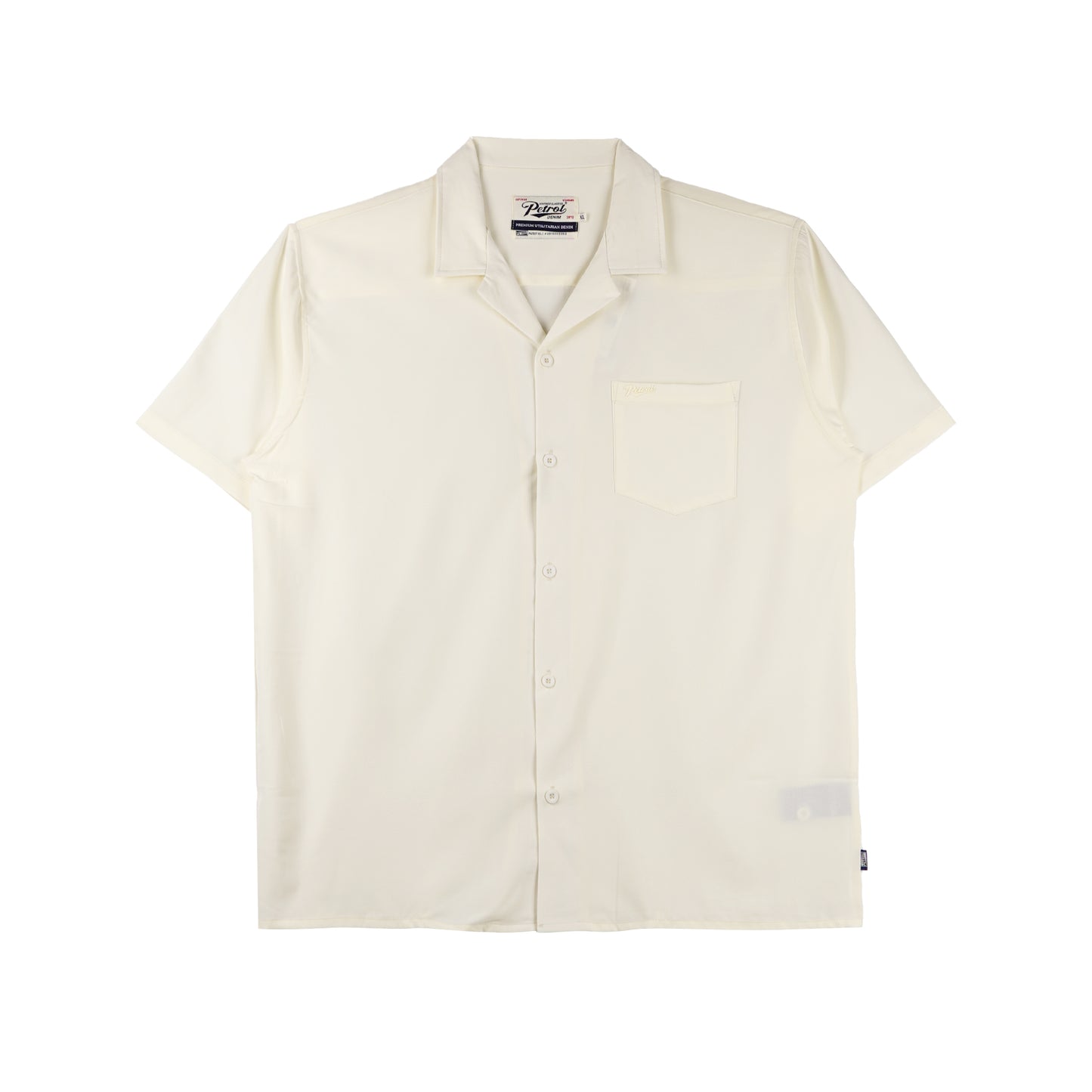 Petrol Men's Basic Collared Woven Shirt Comfort Fitting 156184-U (Beige)