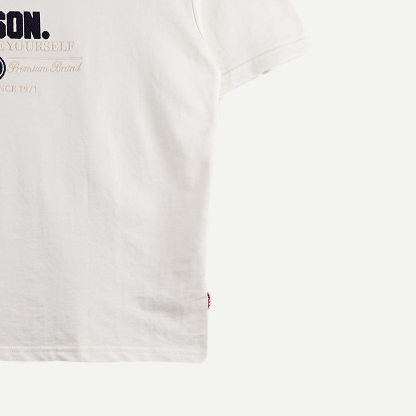 Bobson Japanese Men's Basic Collared Shirt Oversized Fitting 136371 (Cream)