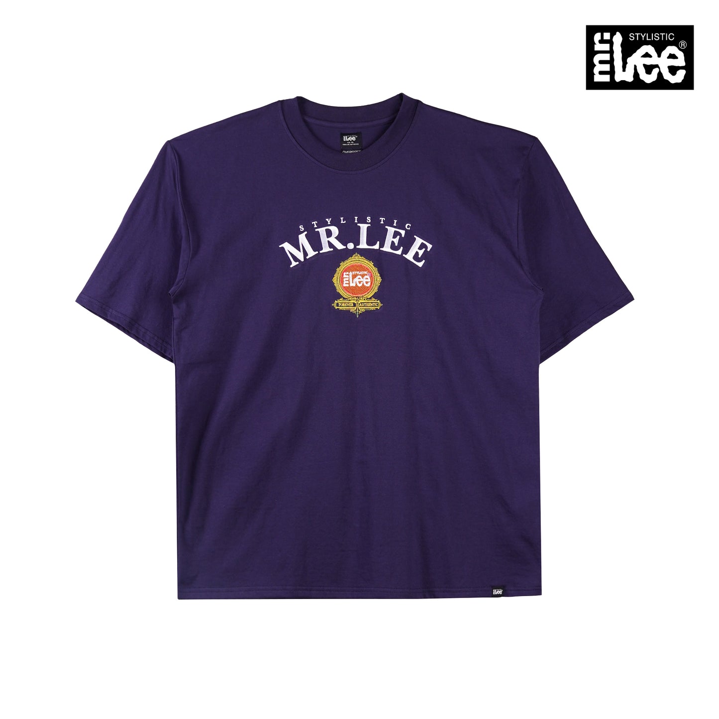 Stylistic Mr. Lee Men's Basic Tees Oversized Fitting 158043 (Navy)