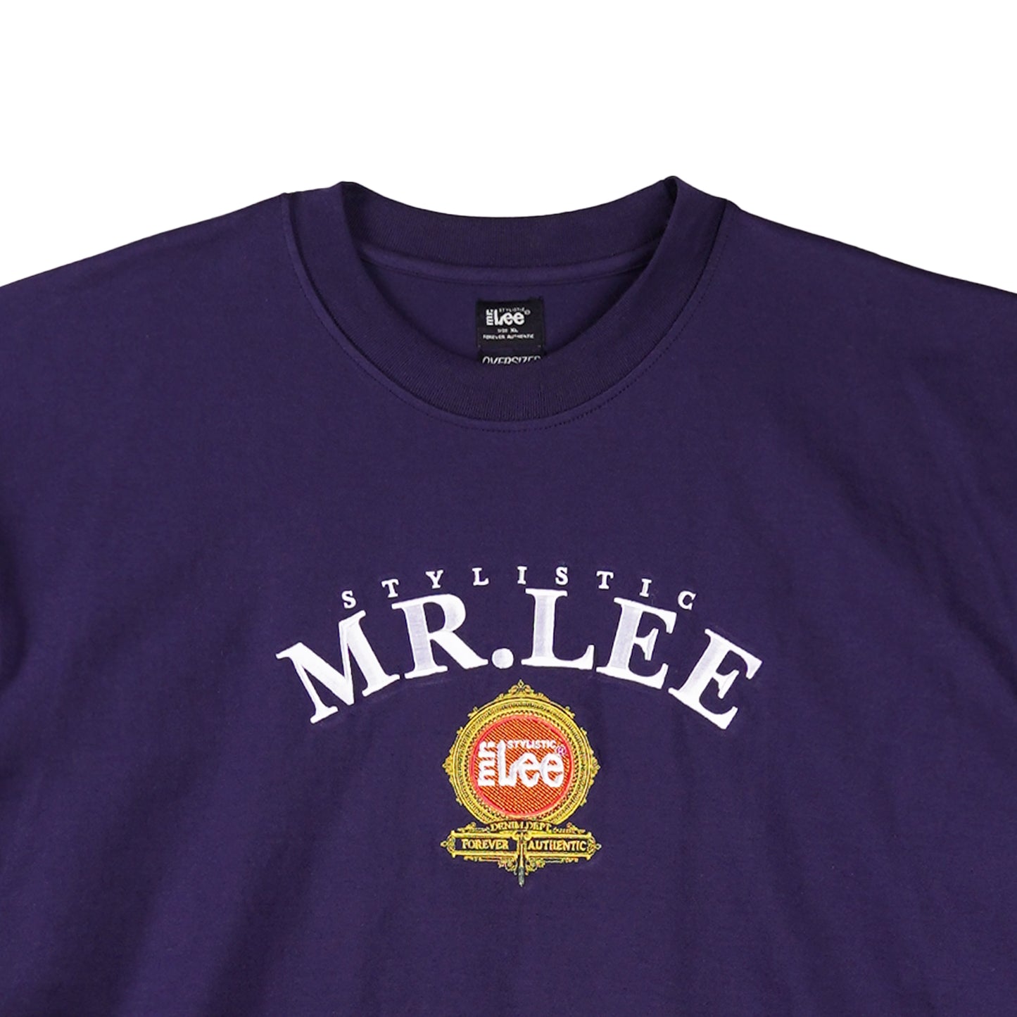 Stylistic Mr. Lee Men's Basic Tees Oversized Fitting 158043 (Navy)