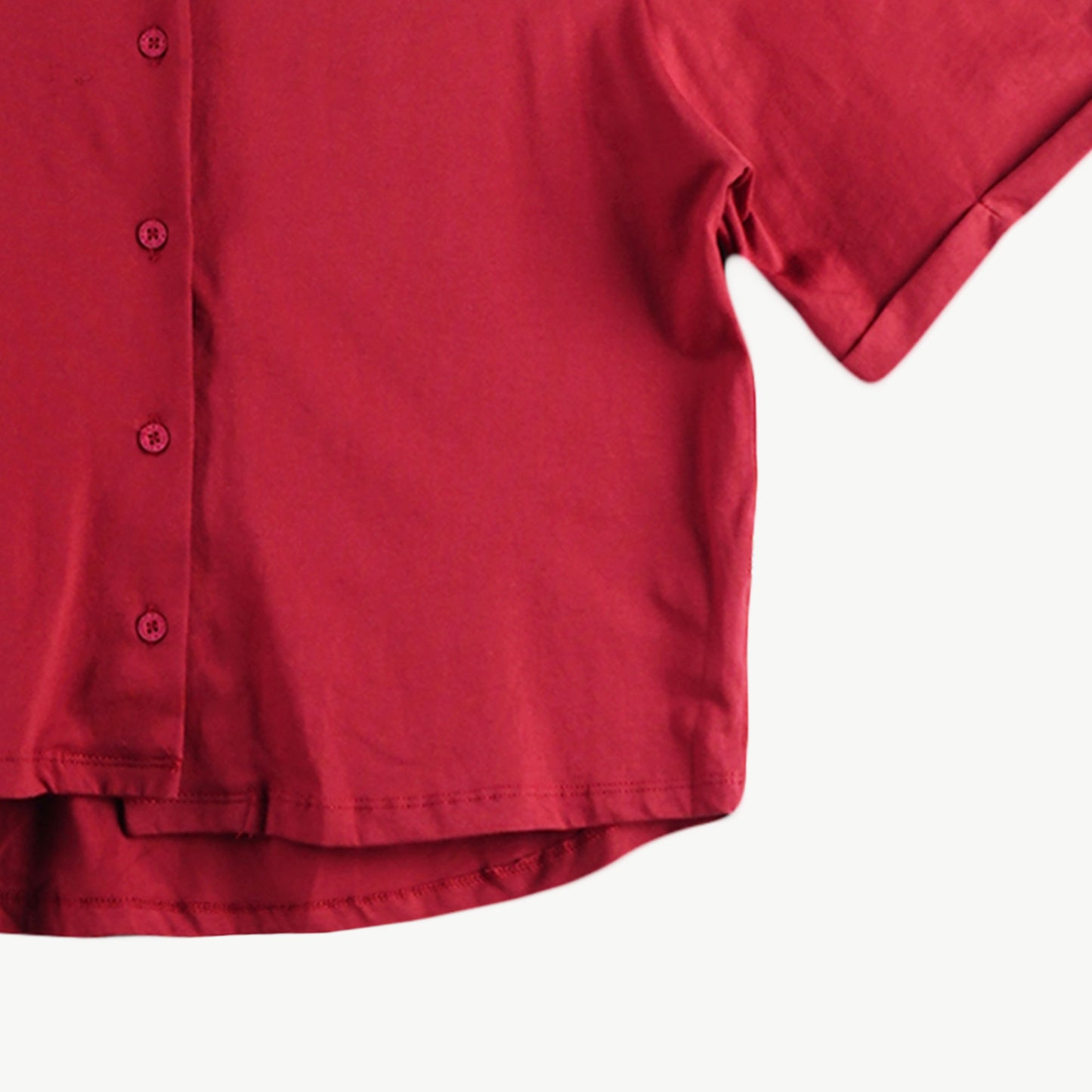Stylistic Mr. Lee Ladies Basic Collared Relaxed Fit 151481 (Red)