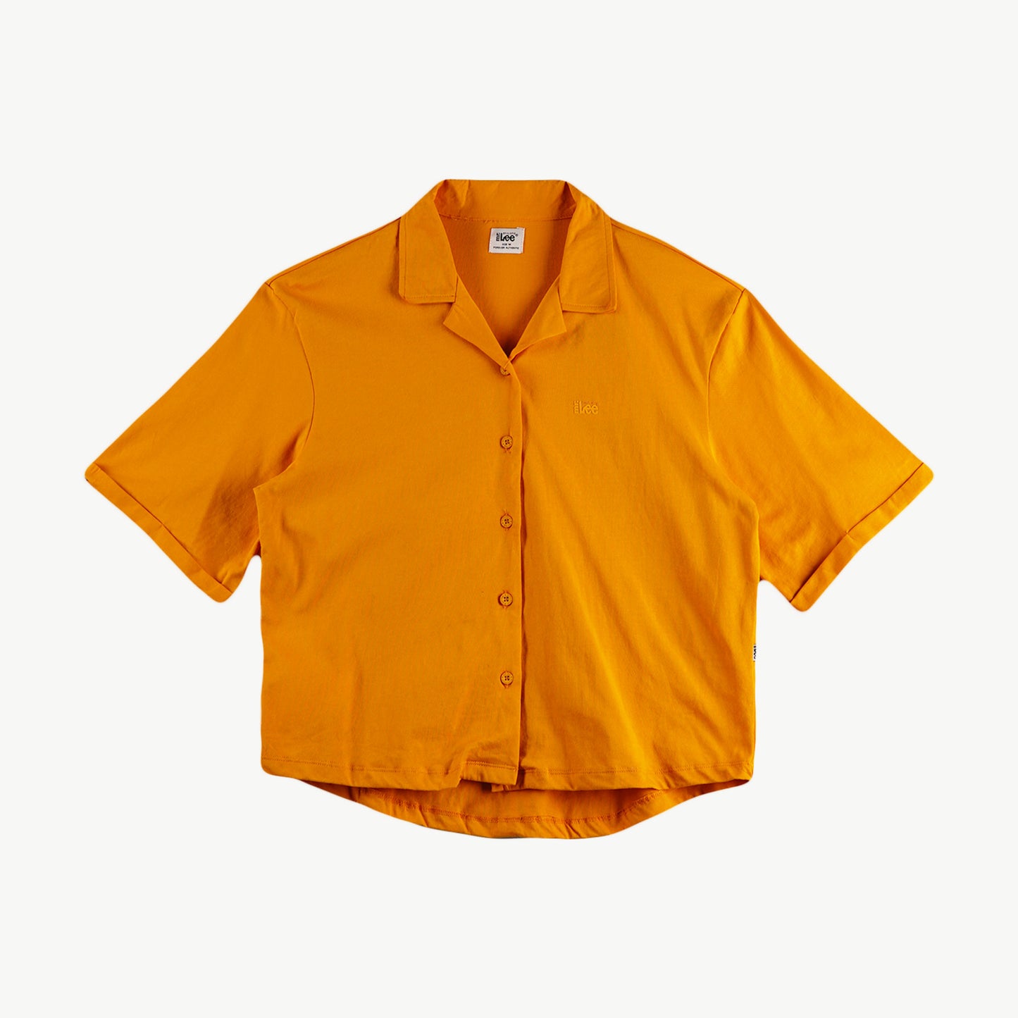 Stylistic Mr. Lee Ladies Basic Collared Relaxed Fit 151481 (Yellow)