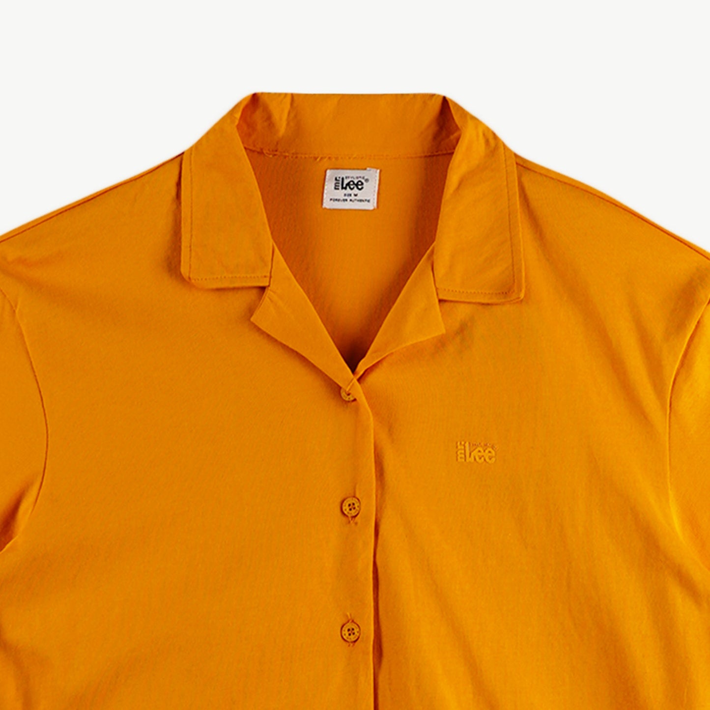 Stylistic Mr. Lee Ladies Basic Collared Relaxed Fit 151481 (Yellow)