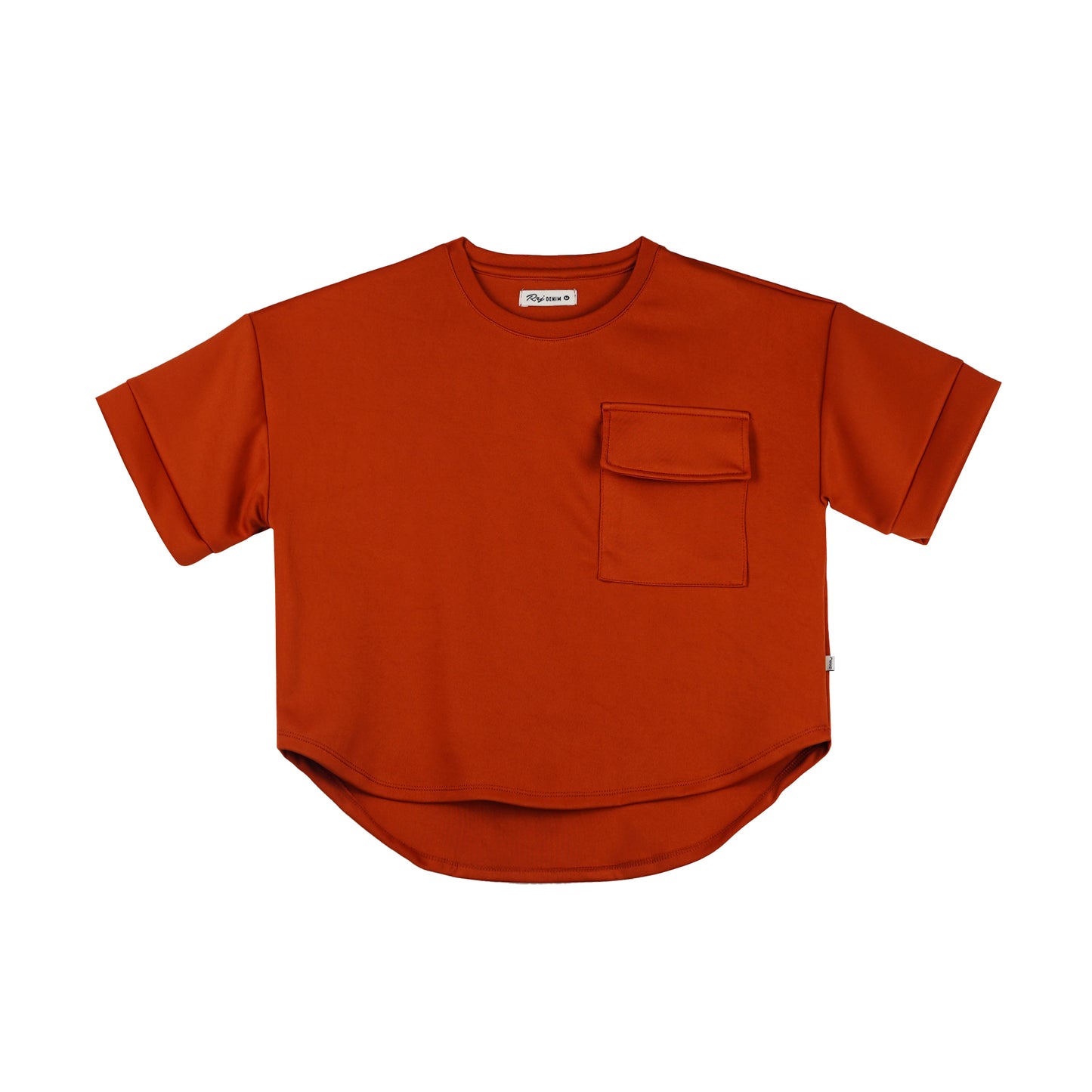 RRJ Ladies Basic Tees Regular Fitting Special Fabric 162165 (Rust)