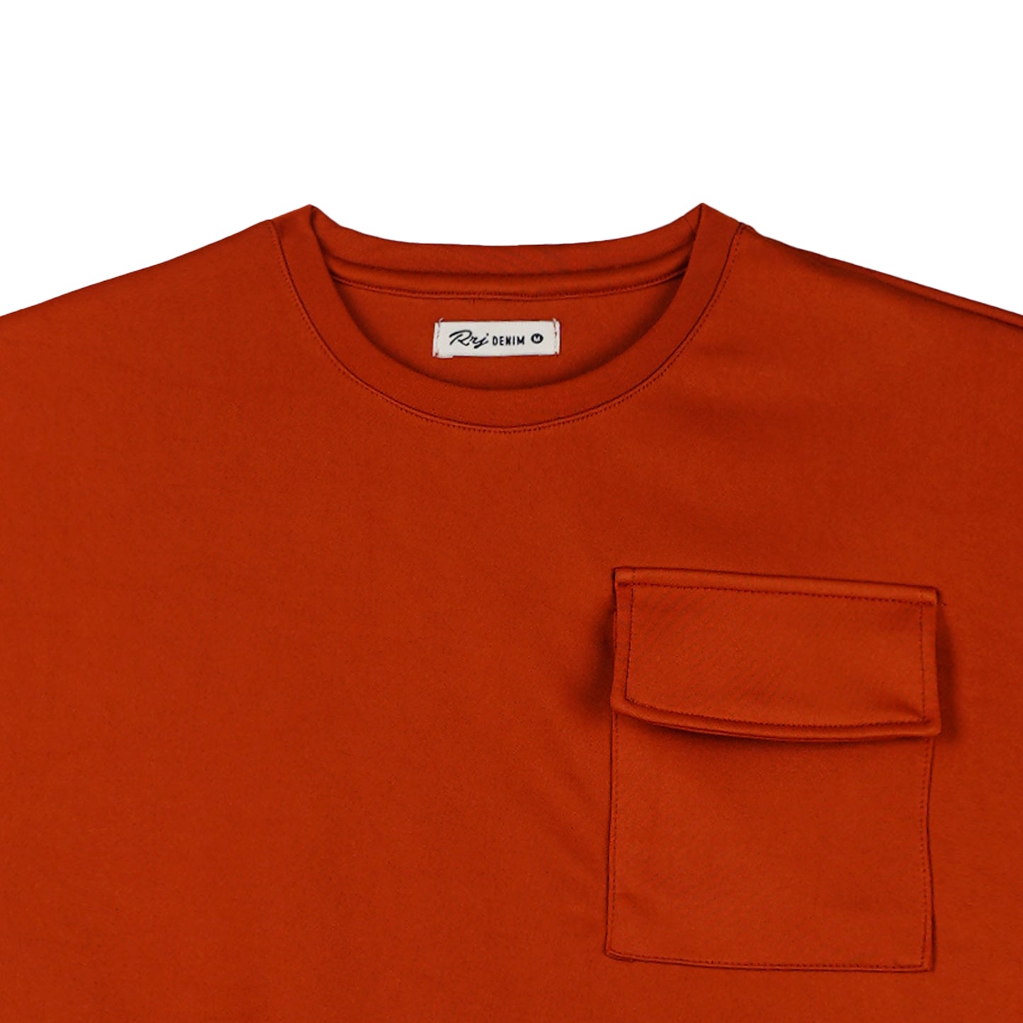 RRJ Ladies Basic Tees Regular Fitting Special Fabric 162165 (Rust)