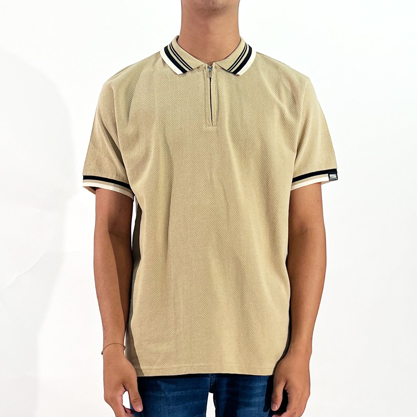 Petrol Men's Basic Collared Shirt Comfort Fitting 167687 (Khaki)