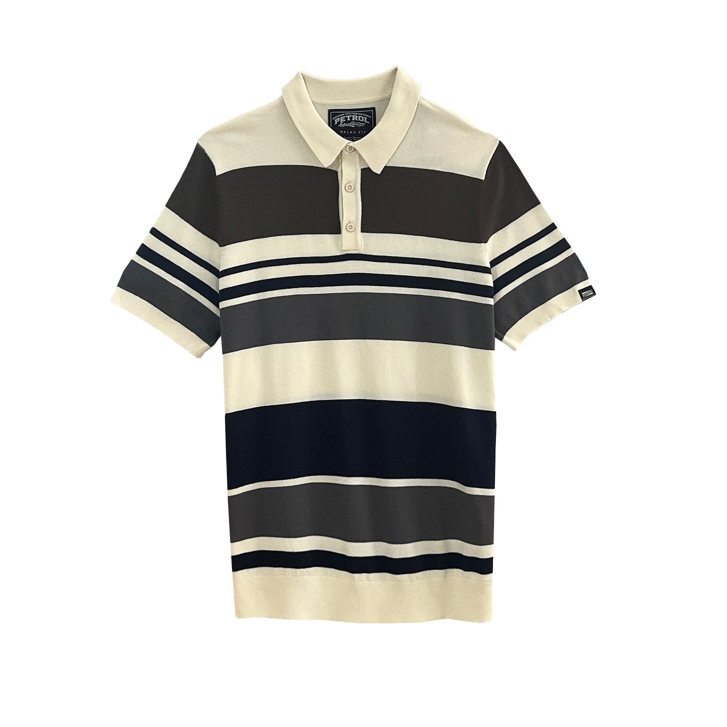 Petrol Men's Basic Collared Shirt Regular Fitting 168292 (Beige)