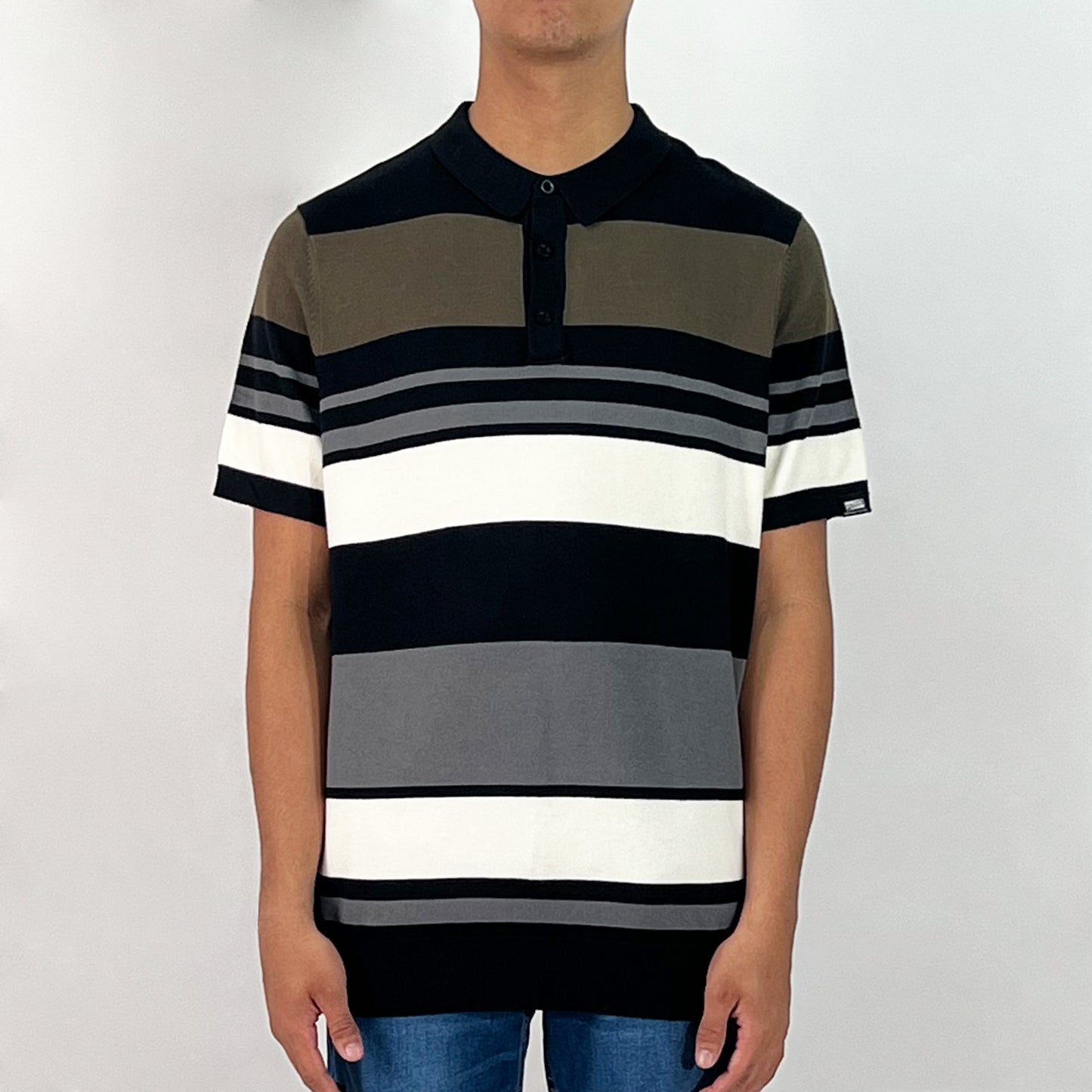 Petrol Men's Basic Collared Shirt Regular Fitting 168292 (Black)
